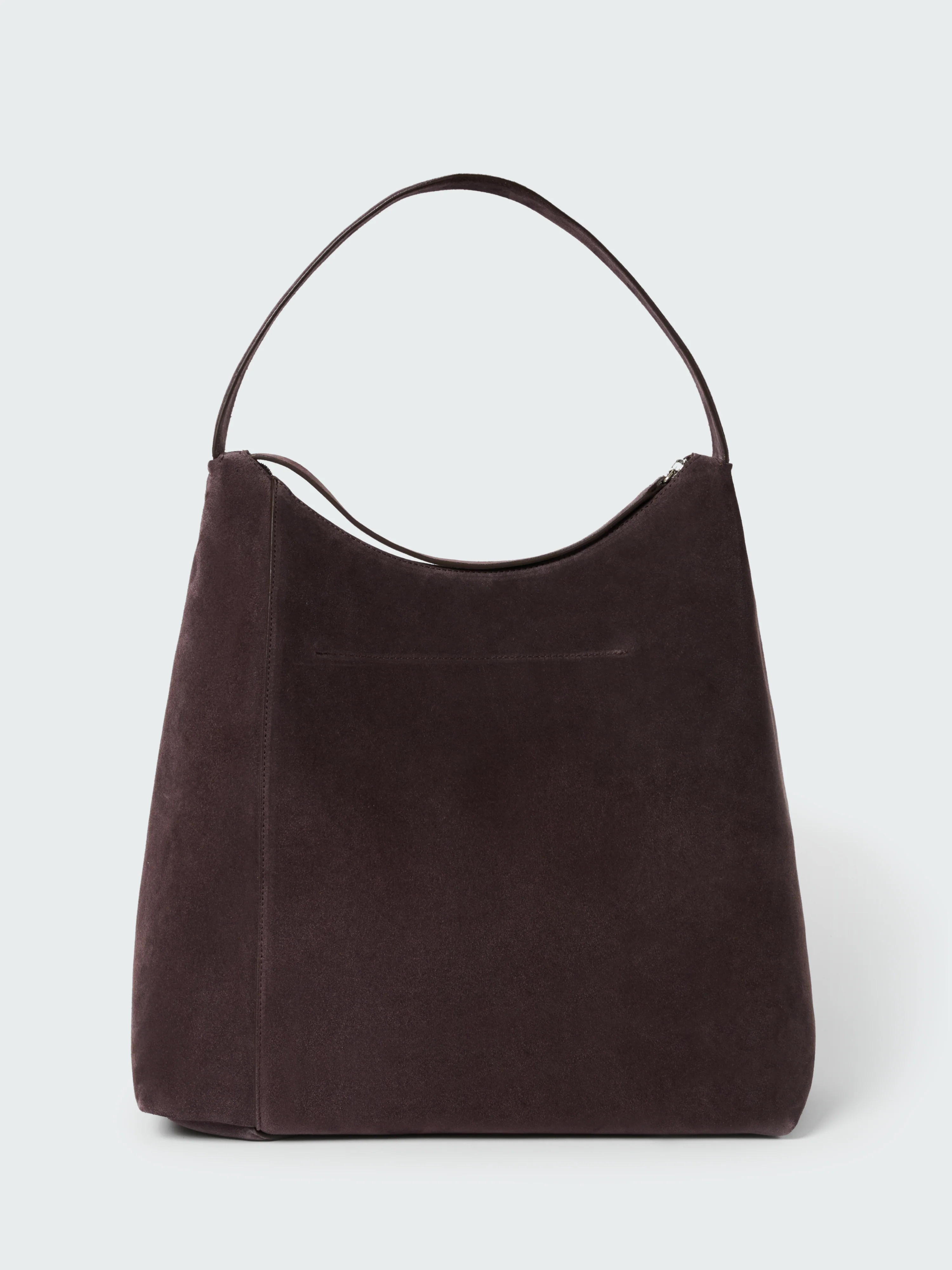 Hobo Type 1 Suede Bag in Conker - Image 4