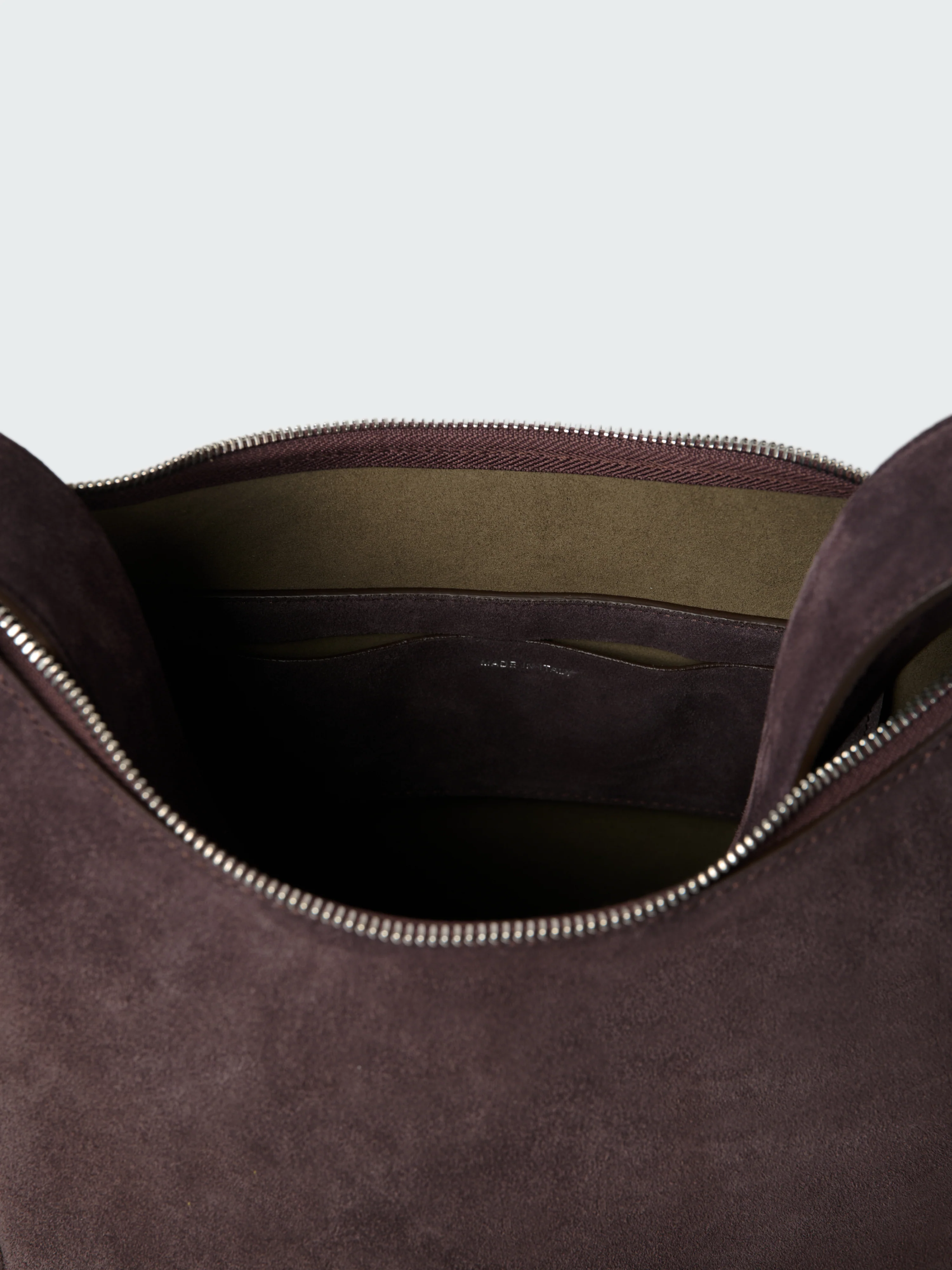 Hobo Type 1 Suede Bag in Conker - Image 8