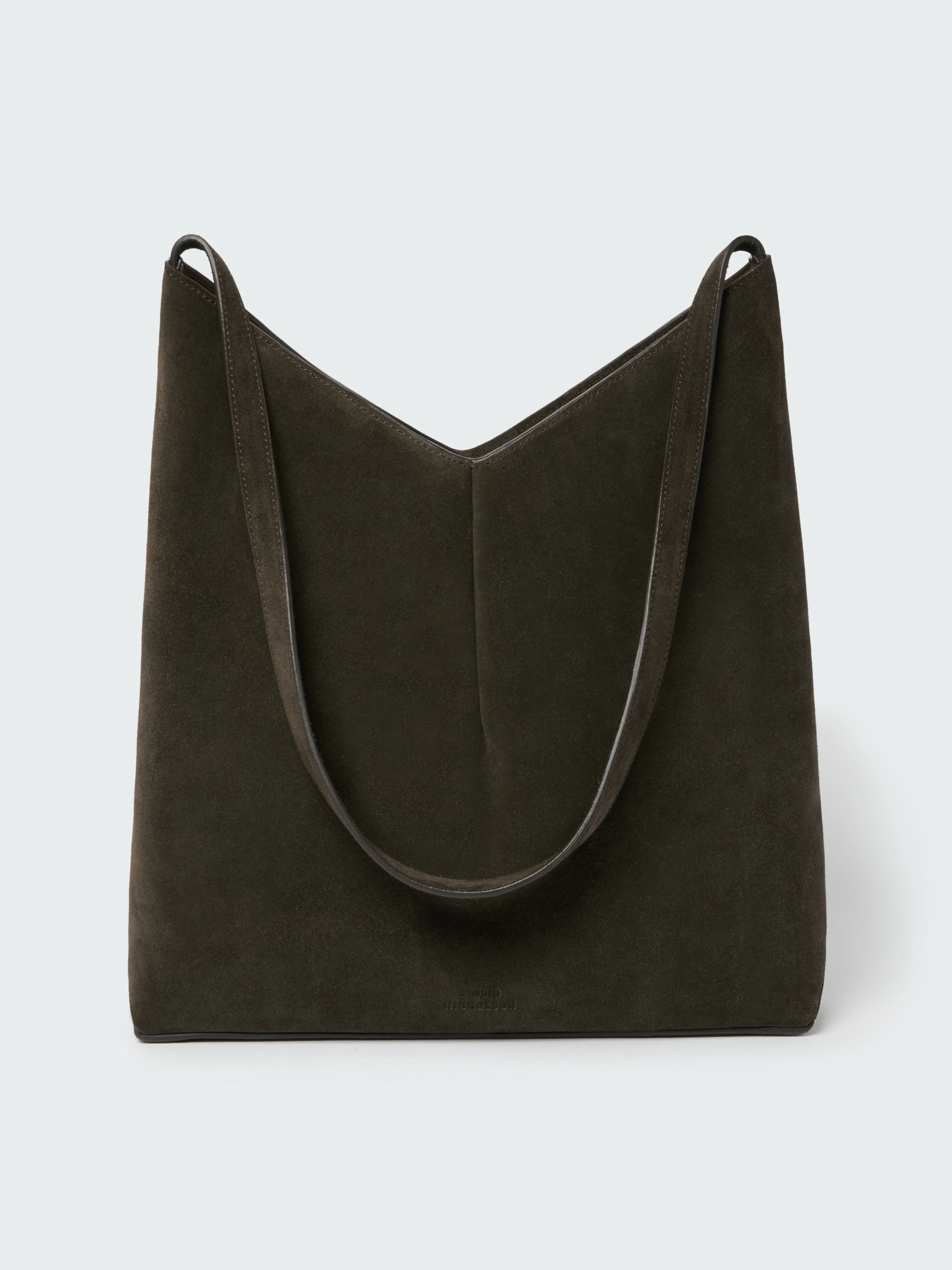Hoho Suede Bag in Ebony - Image 3