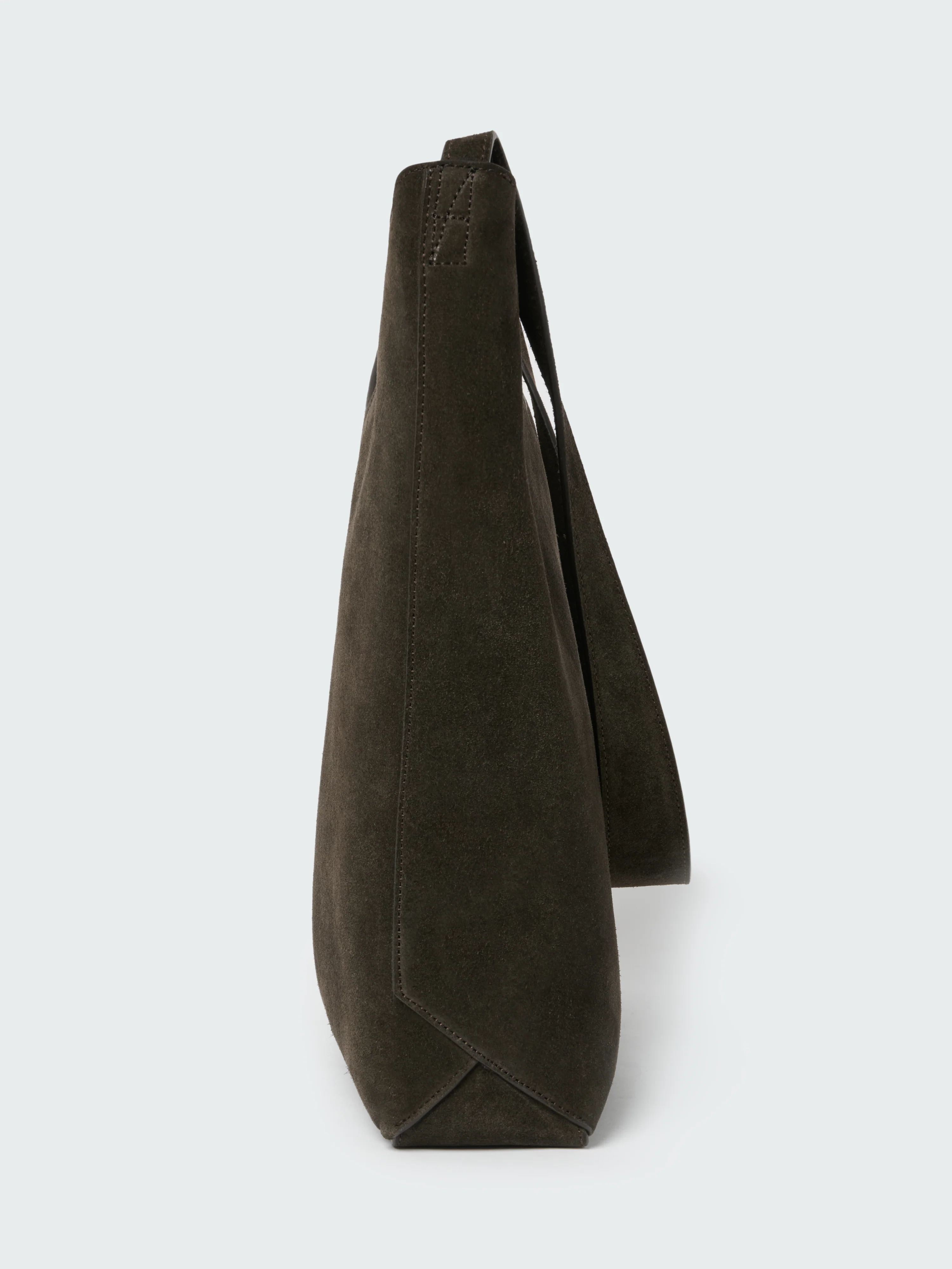 Hoho Suede Bag in Ebony - Image 4