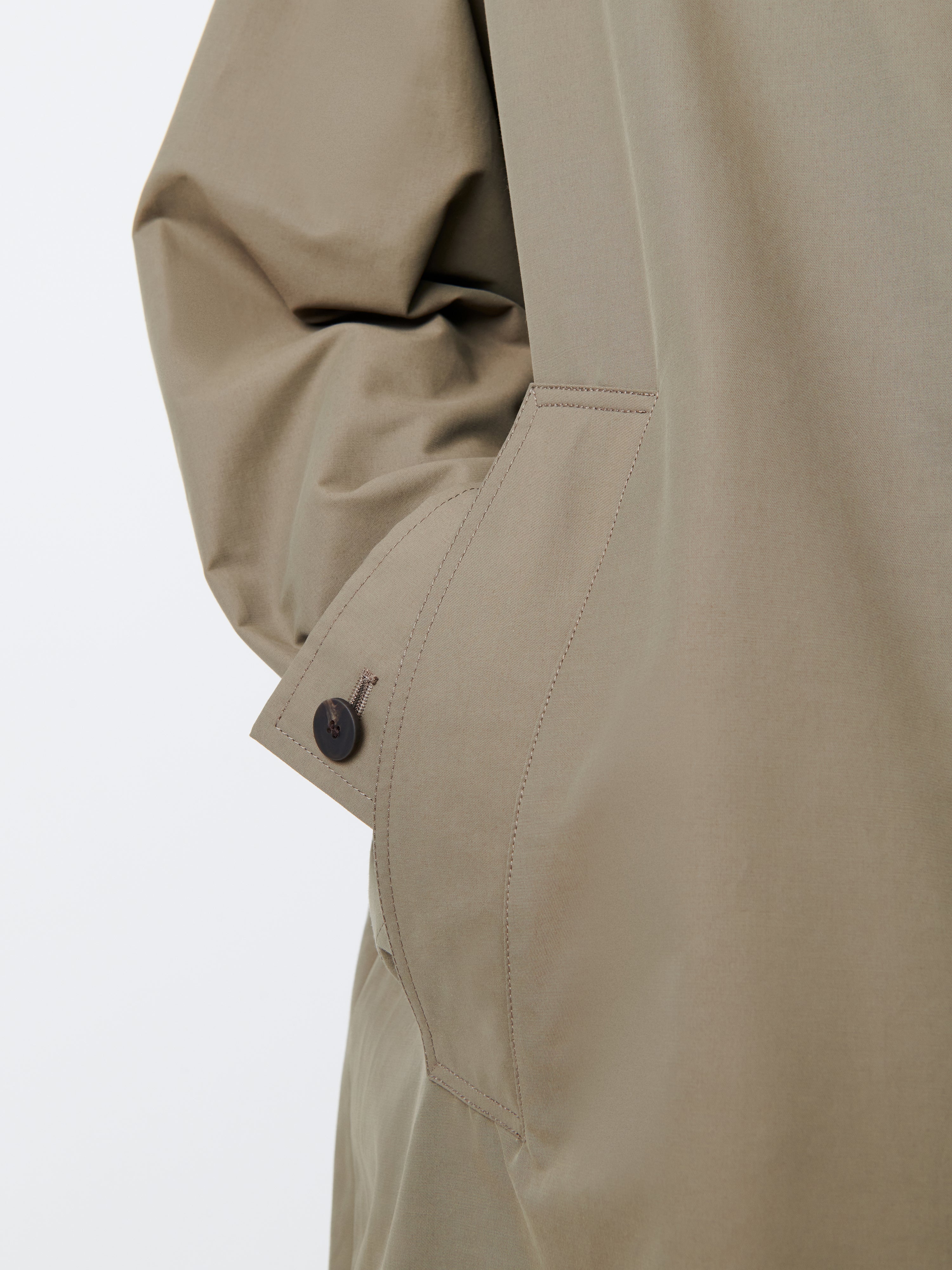 Holin Technical Cotton Trench in Dark Dusk - Image 6
