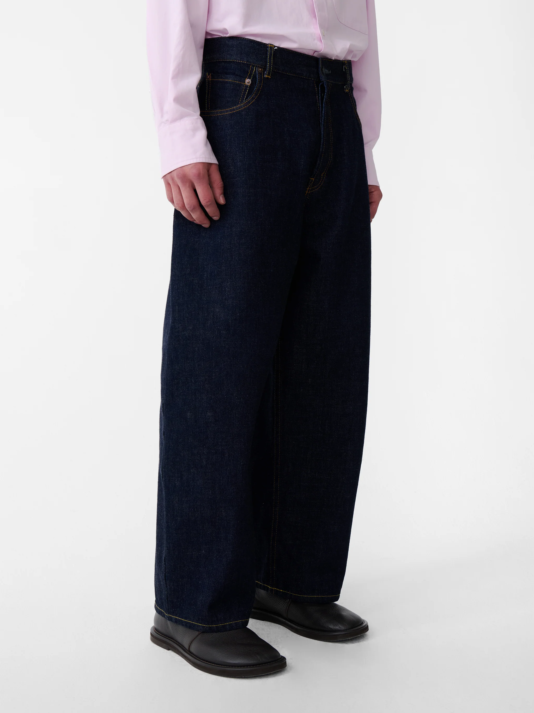 SN X BEAMS Plus Holly Denim Pant in Indigo - Image 4