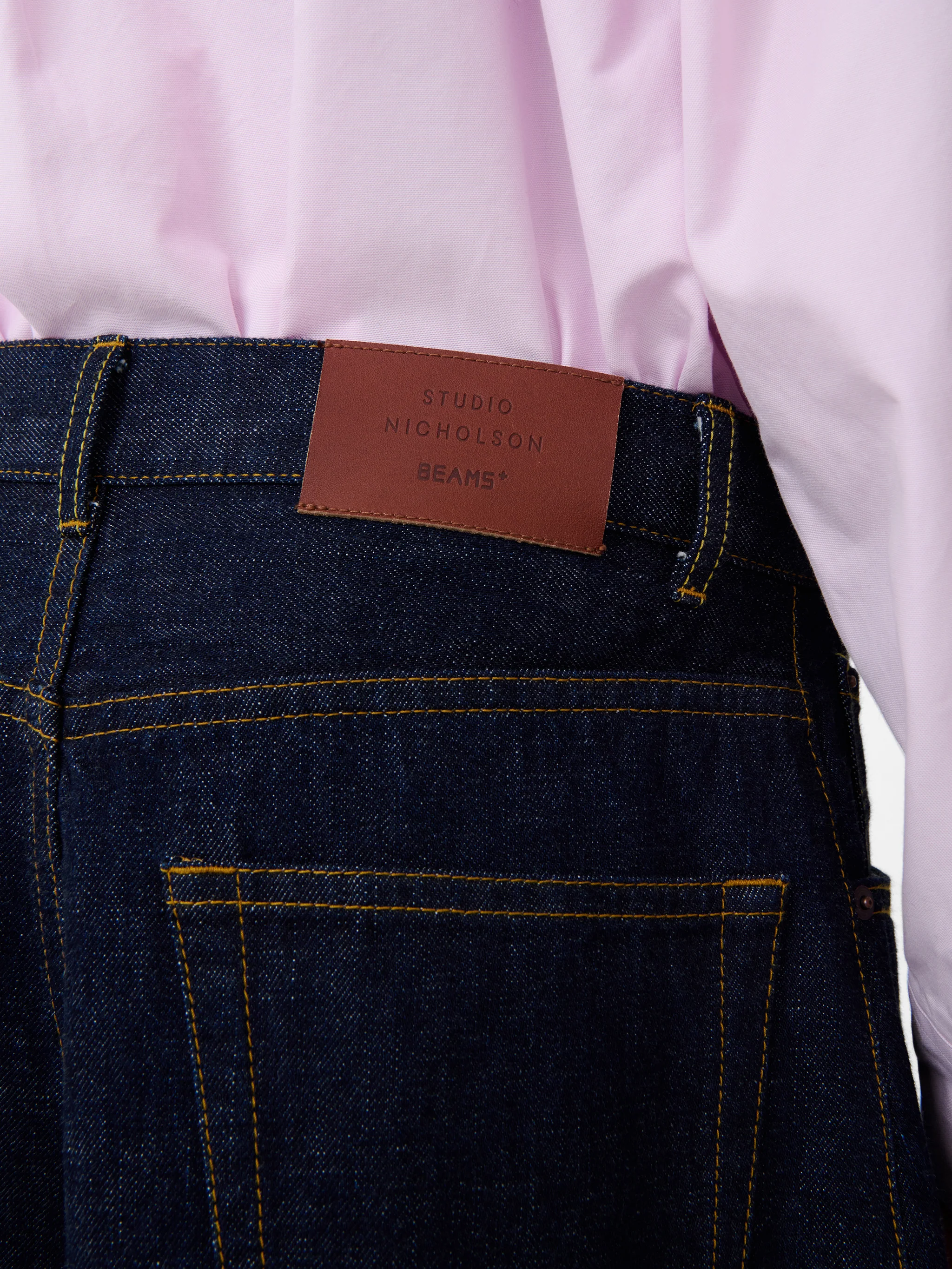 SN X BEAMS Plus Holly Denim Pant in Indigo - Image 6