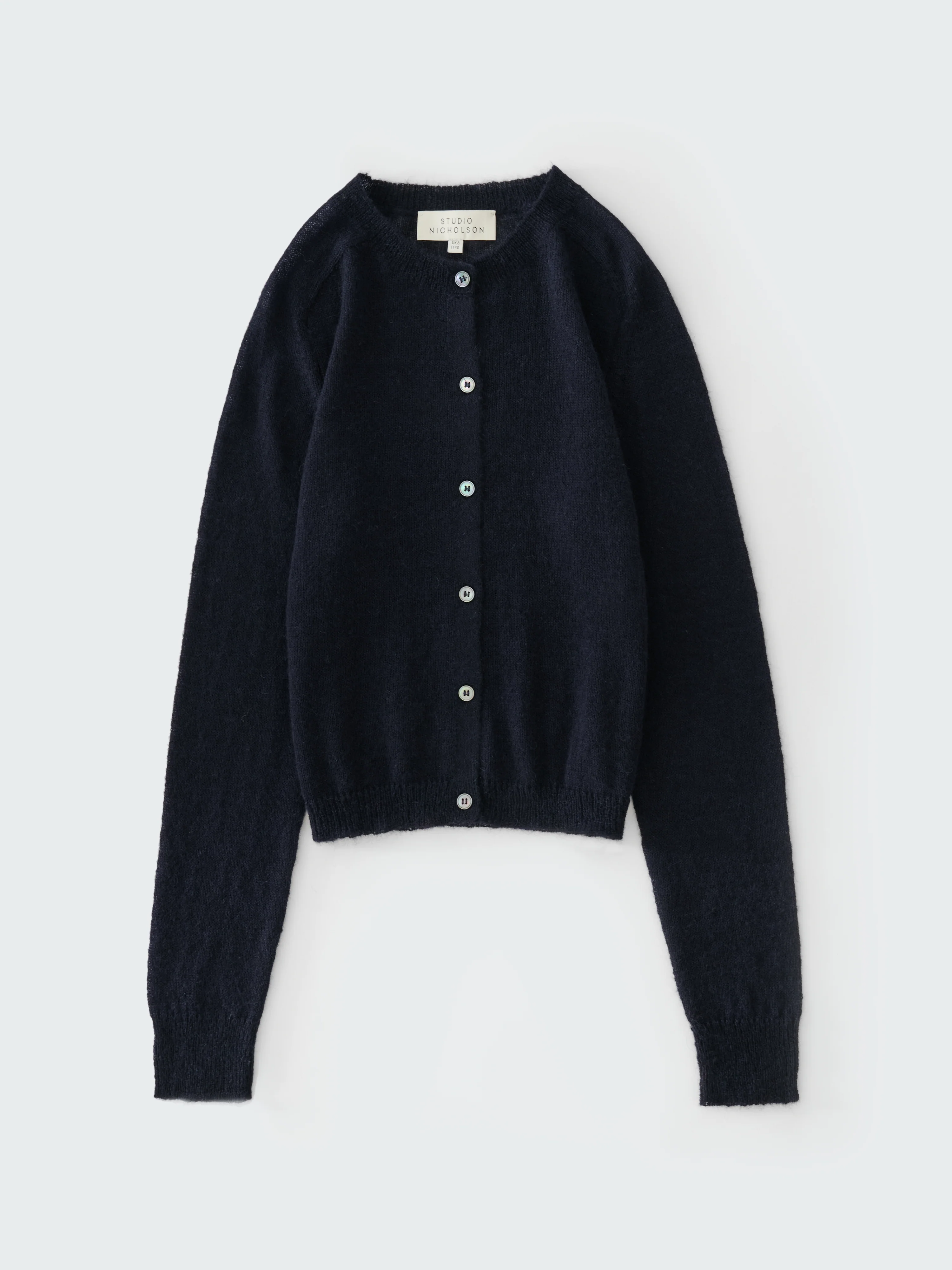 Iska Cardigan in Navy - Image 7