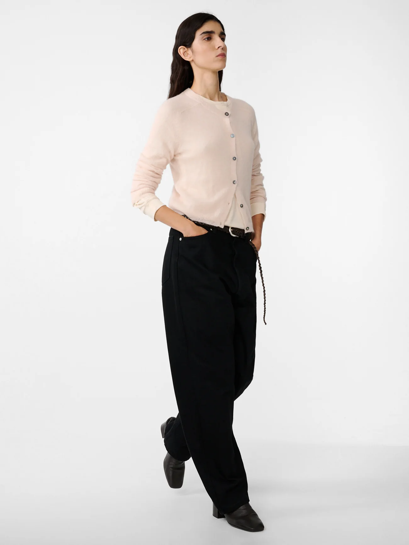 Iska Cardigan in Plaster - Image 6