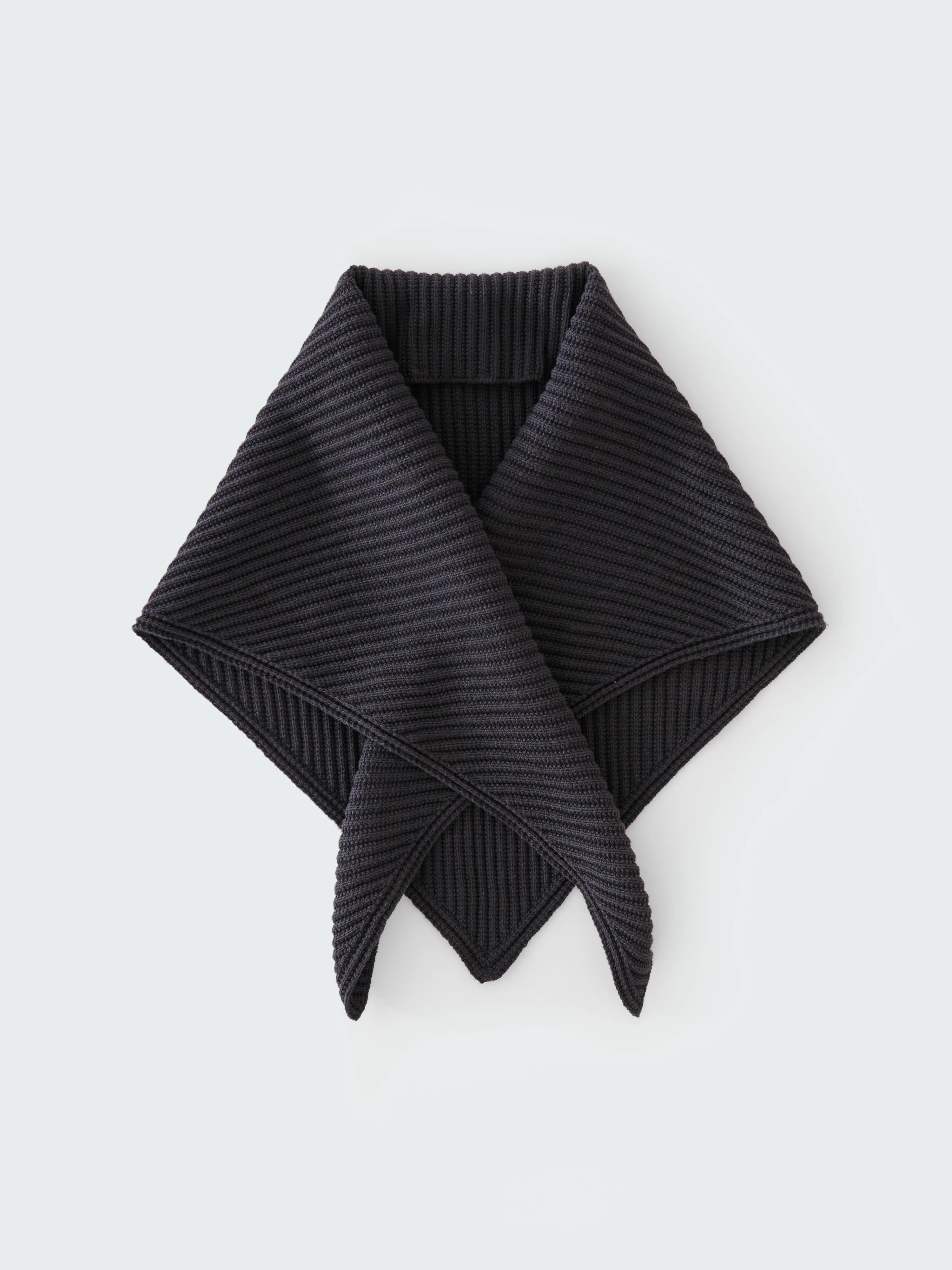 Isos Knit Scarf in Pewter