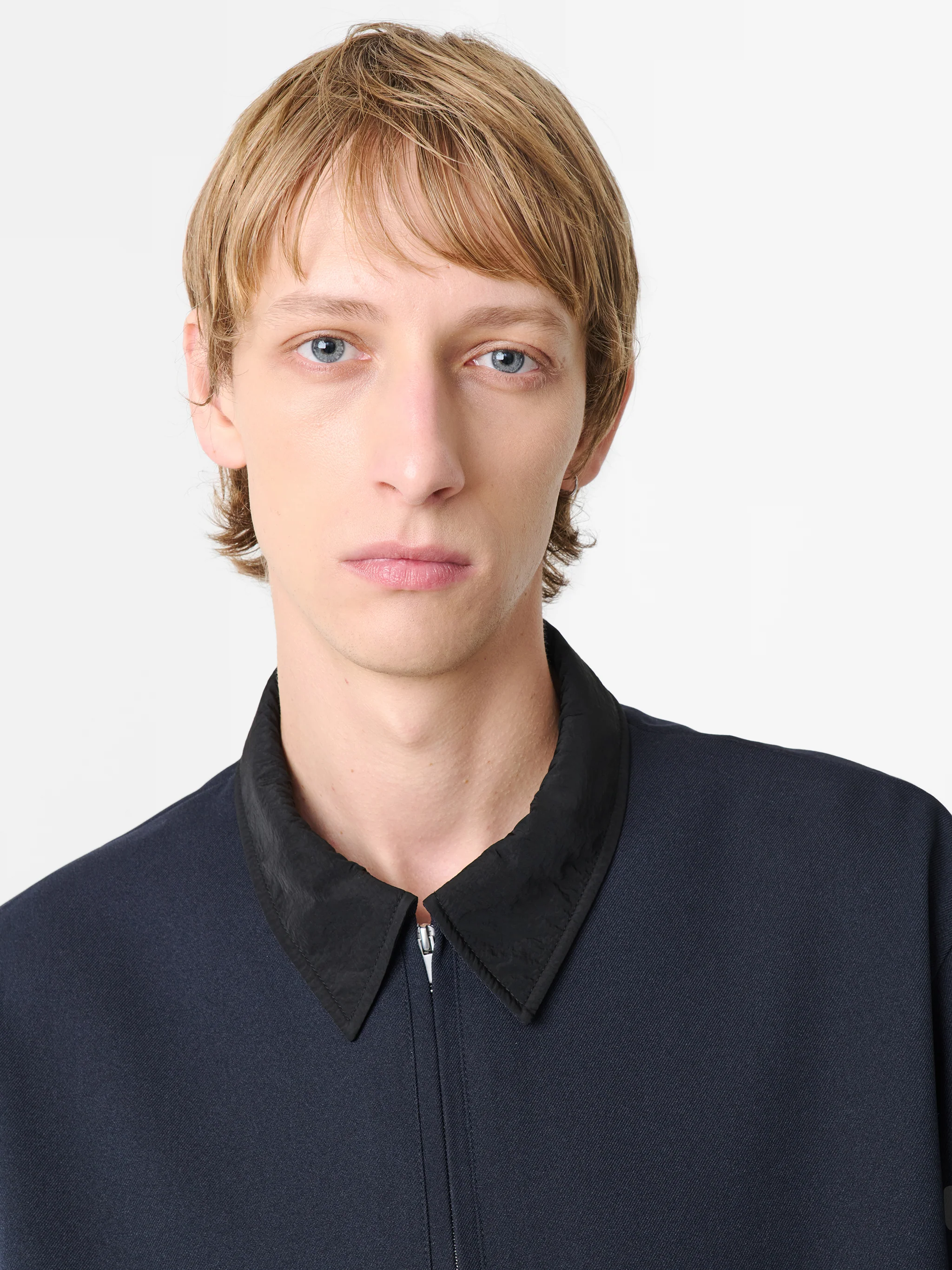 Joss Shirt in Darkest Navy - Image 5