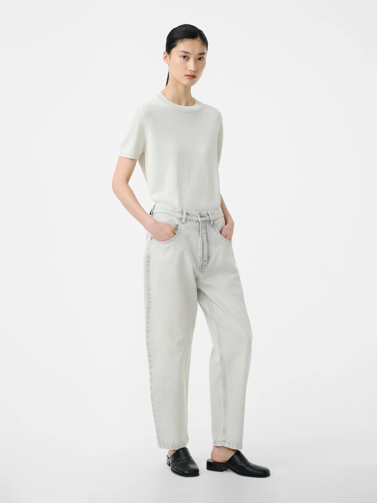 Jura Denim Pant in Pumice