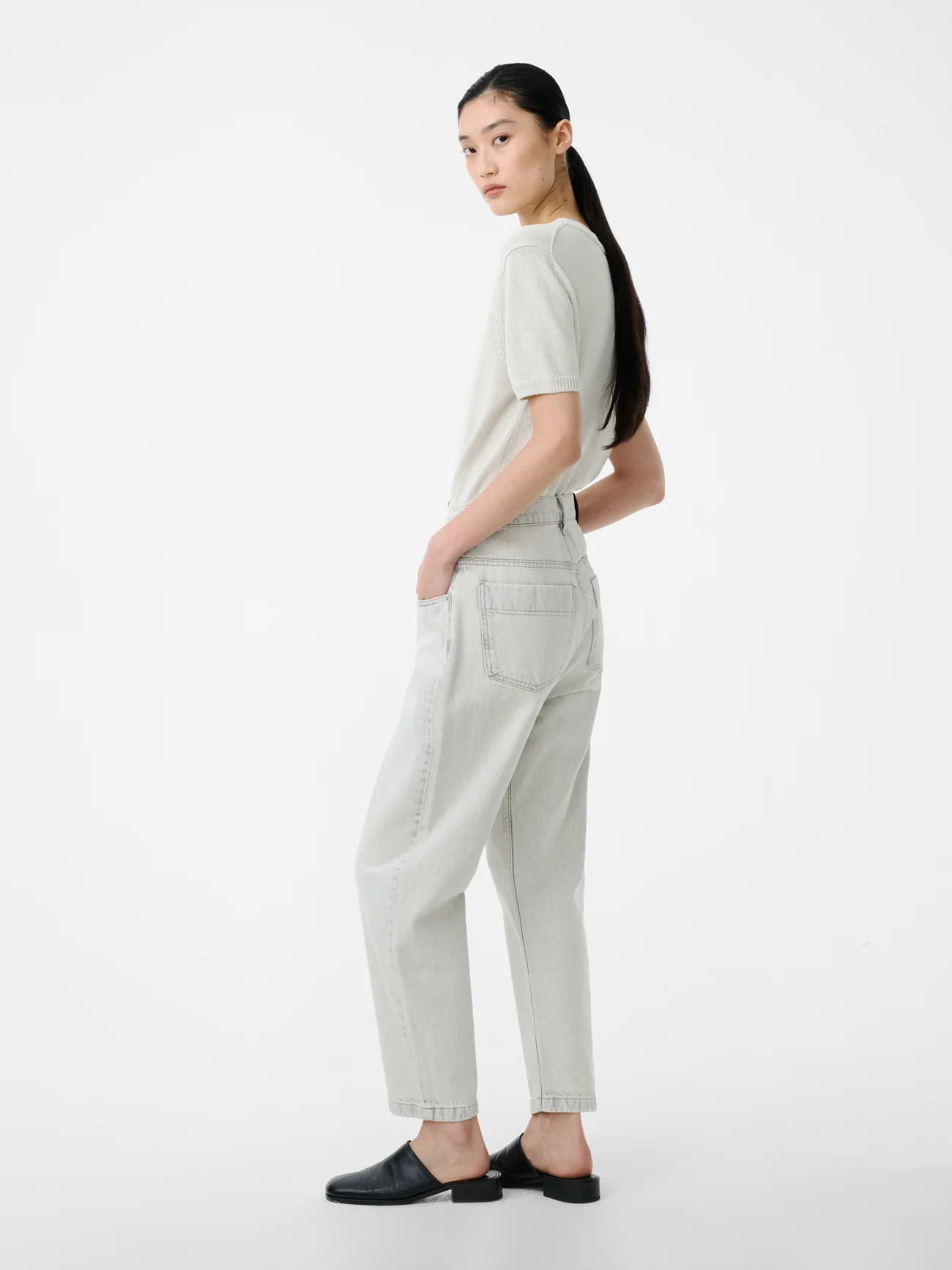 Jura Denim Pant in Pumice - Image 3