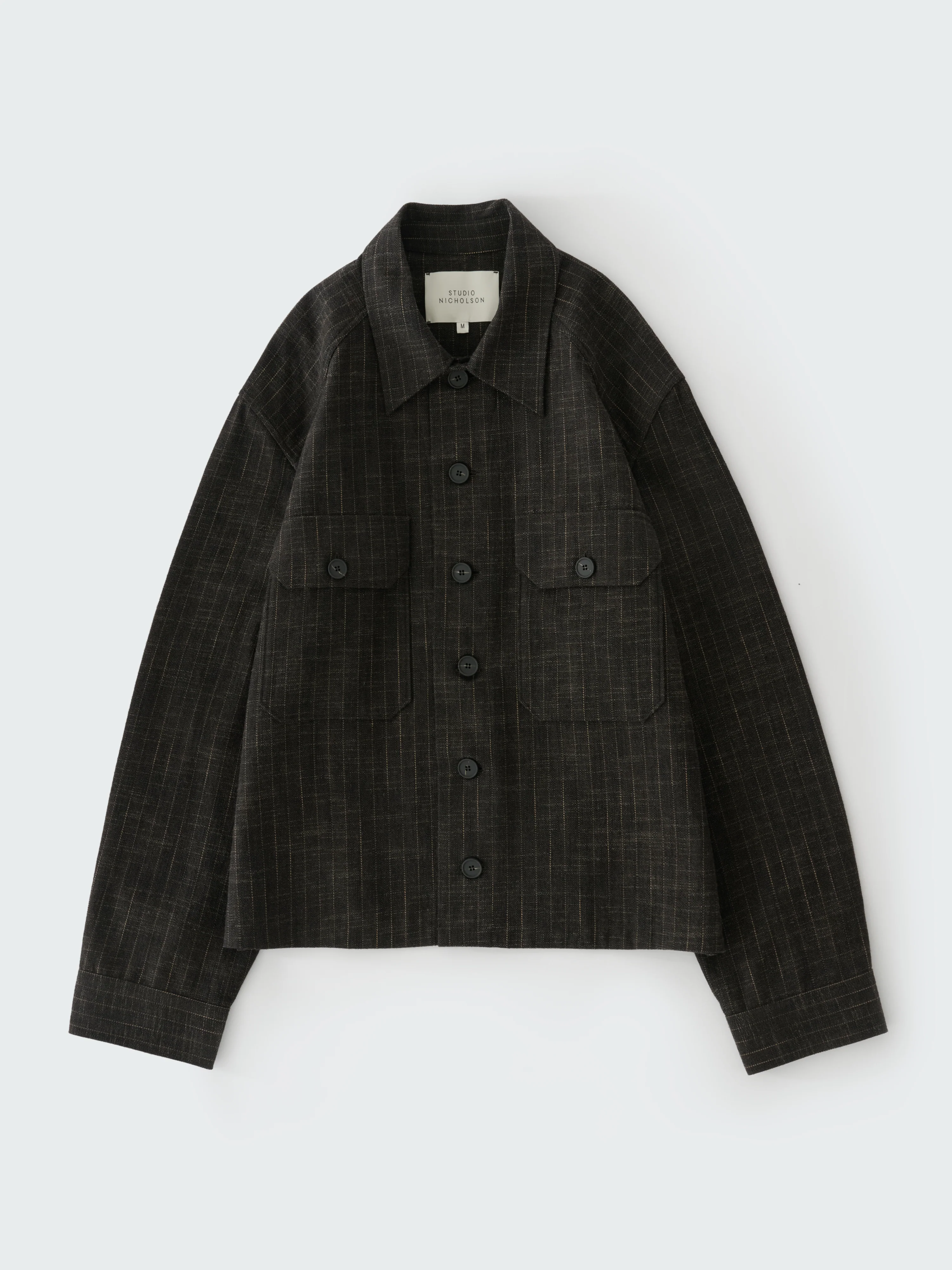 Kelver Jacket in Peat Stripe - Image 7