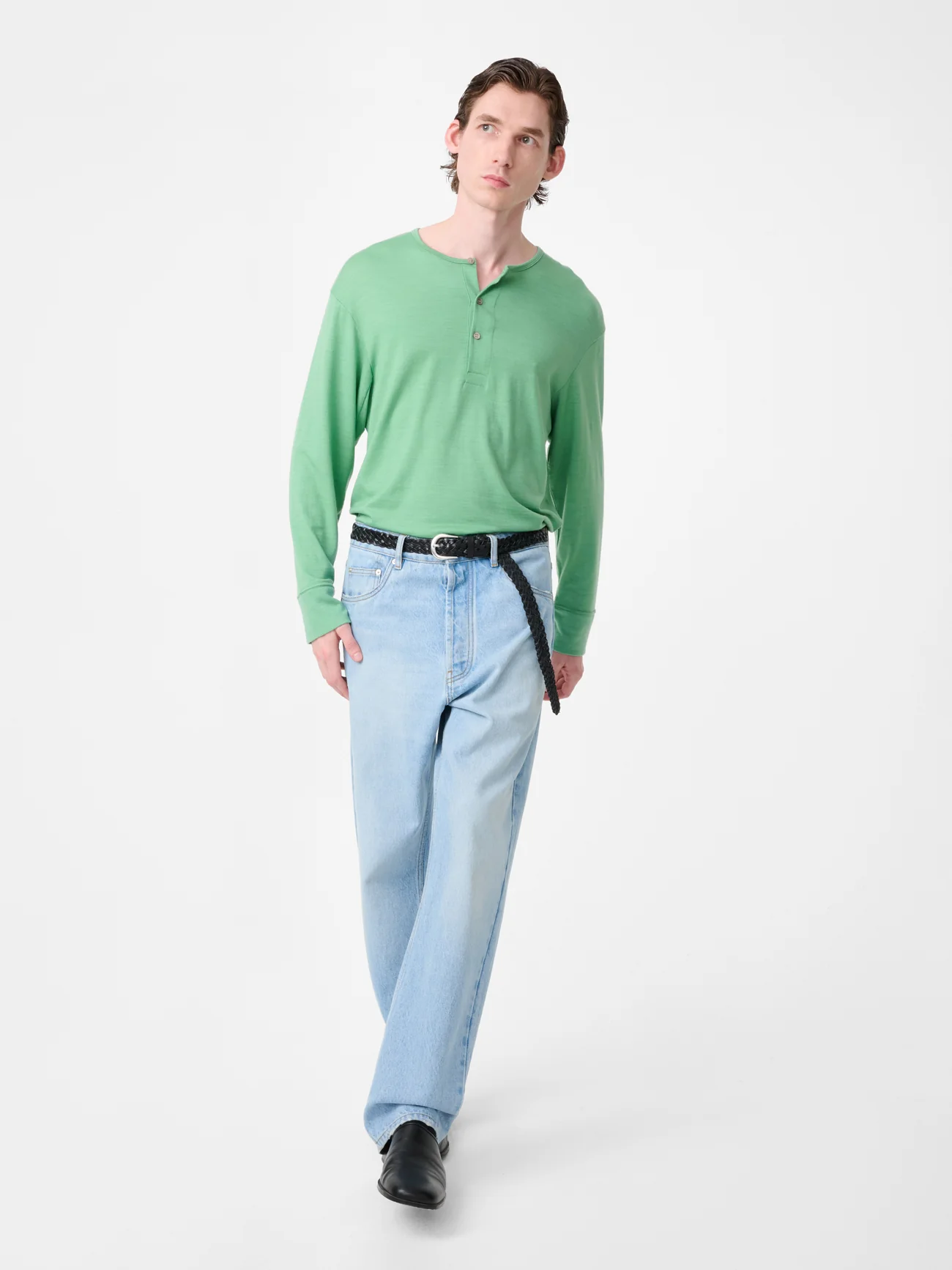 Kuyto Long Sleeve Jersey in Apple - Image 5