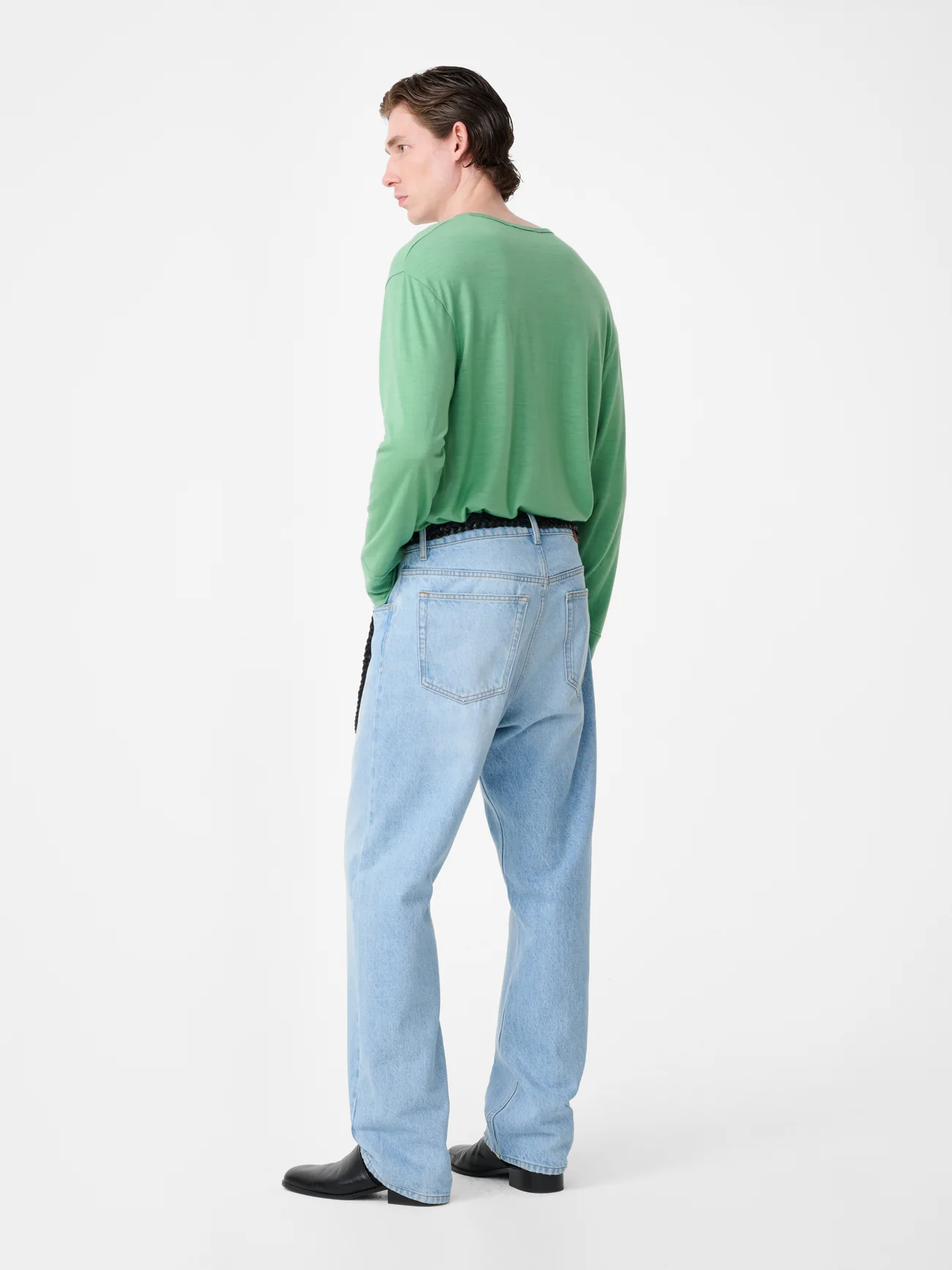 Kuyto Long Sleeve Jersey in Apple - Image 6