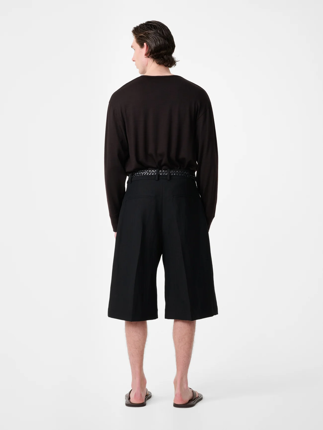 Kuyto Long Sleeve Jersey in Black Grape - Image 4
