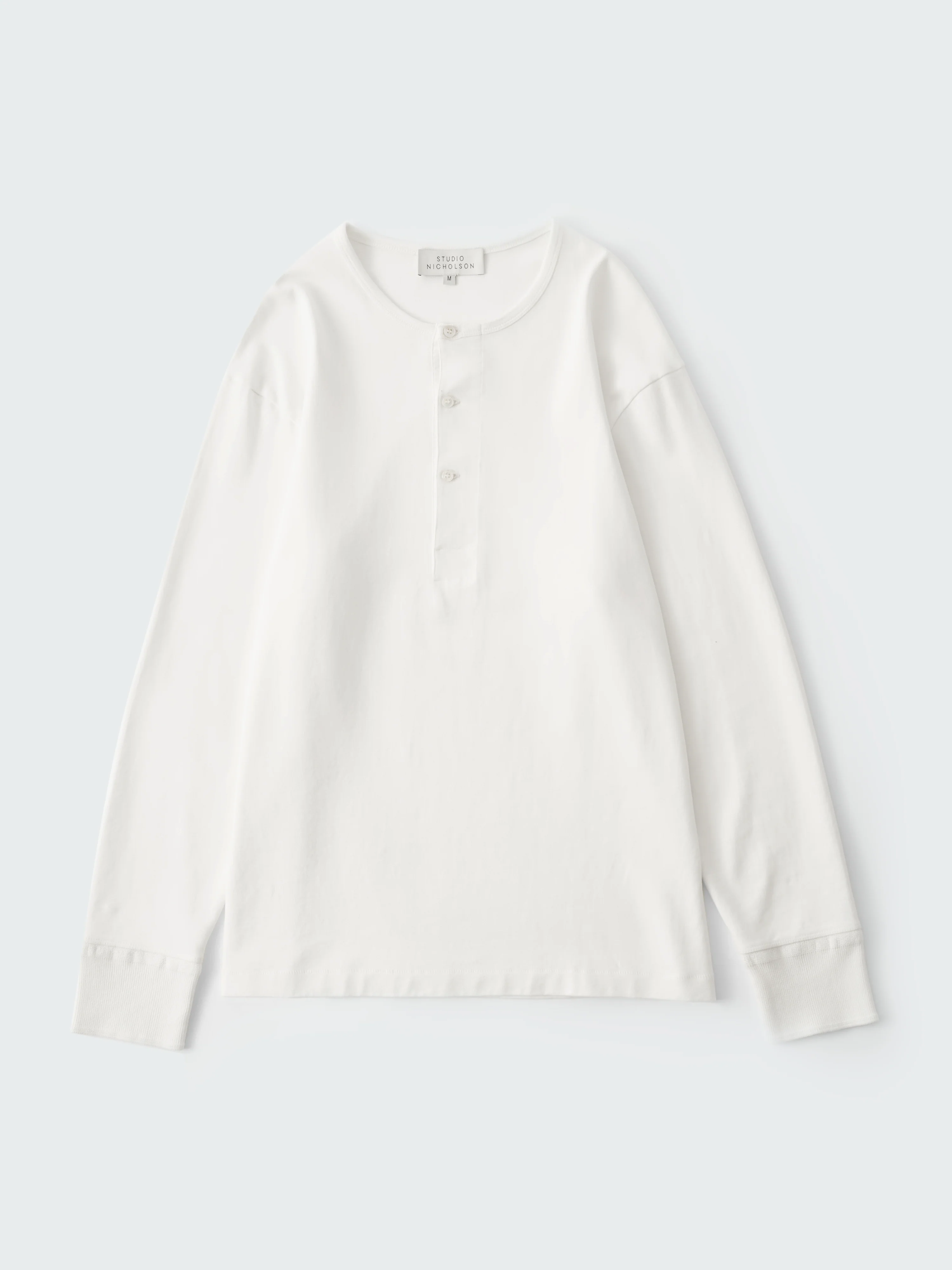 Kuyto Long Sleeve Jersey in Parchment - Image 7