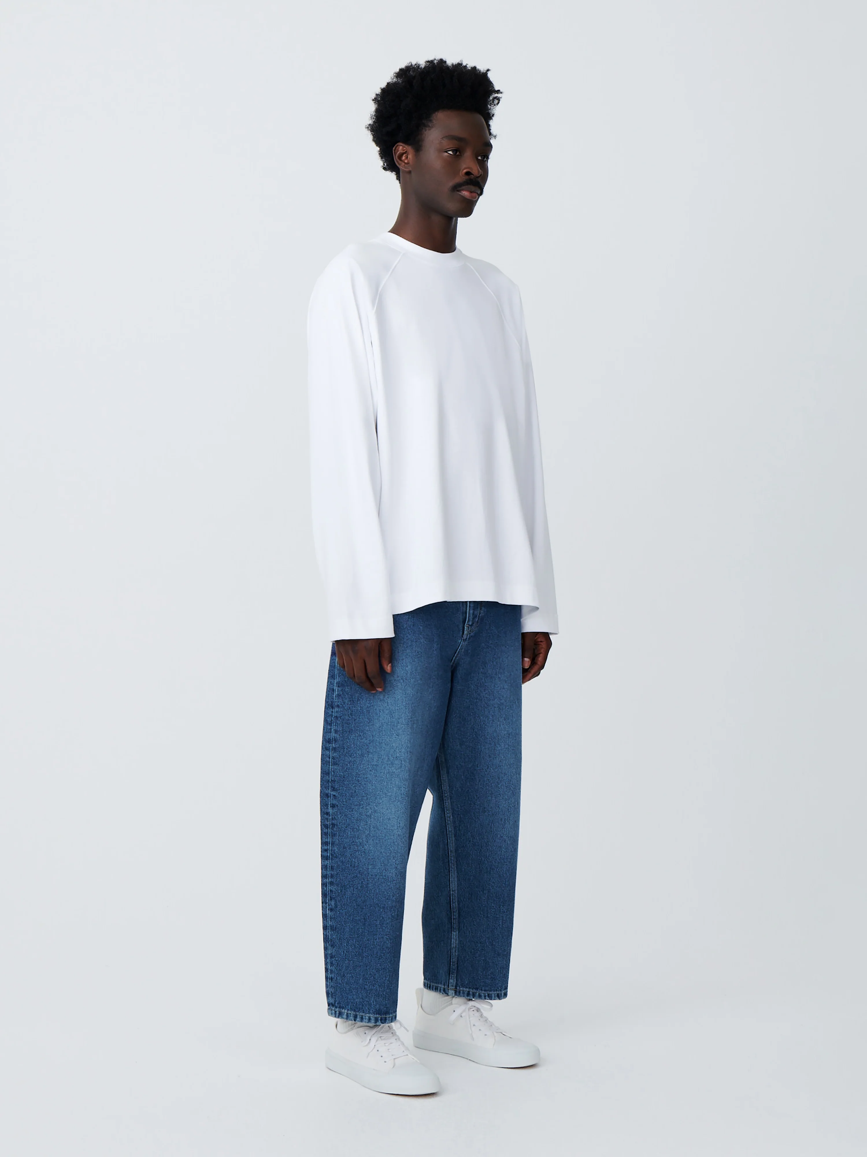 Land Denim Pant in Beach Fade - Image 2