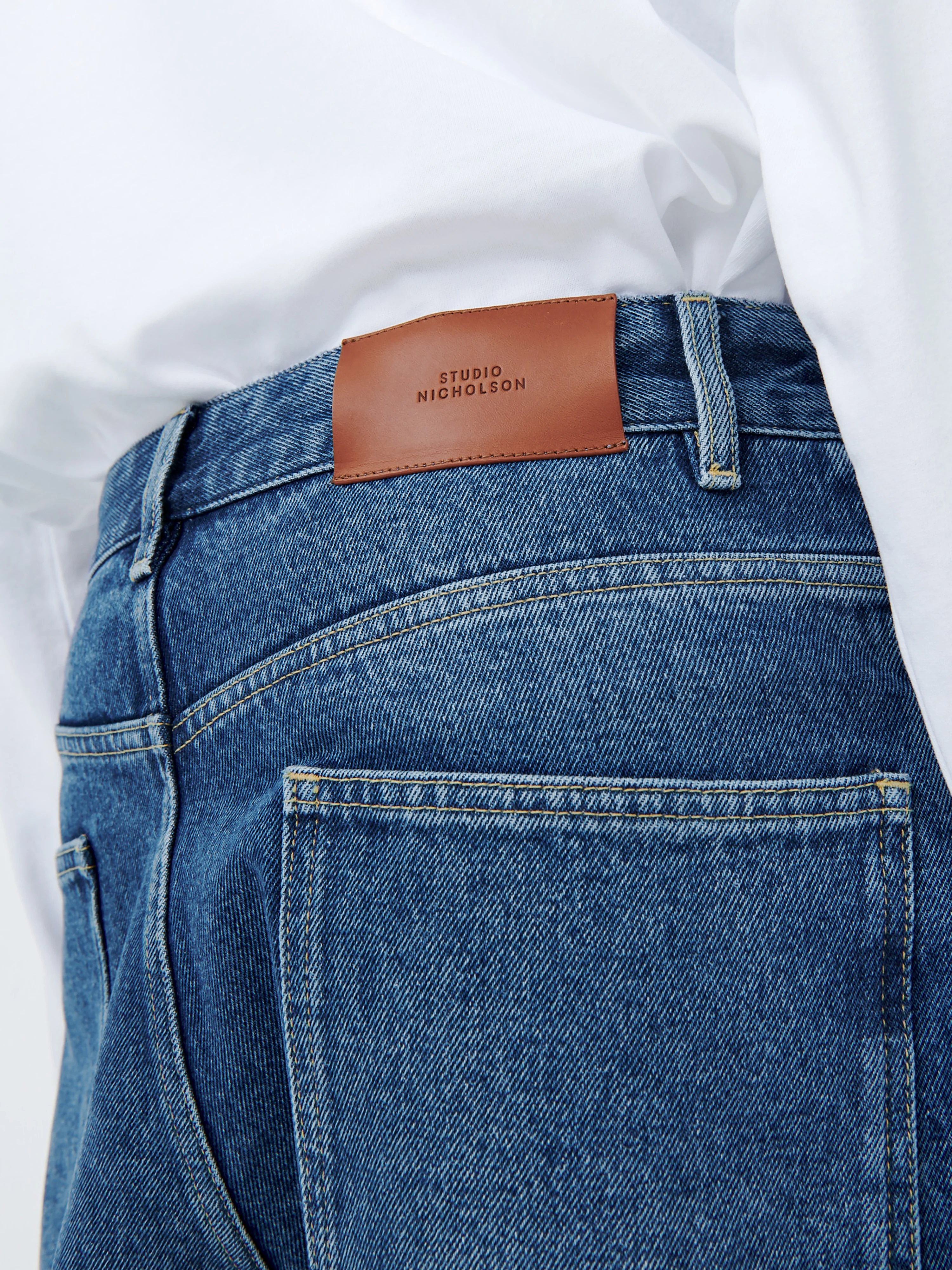 Land Denim Pant in Beach Fade - Image 6