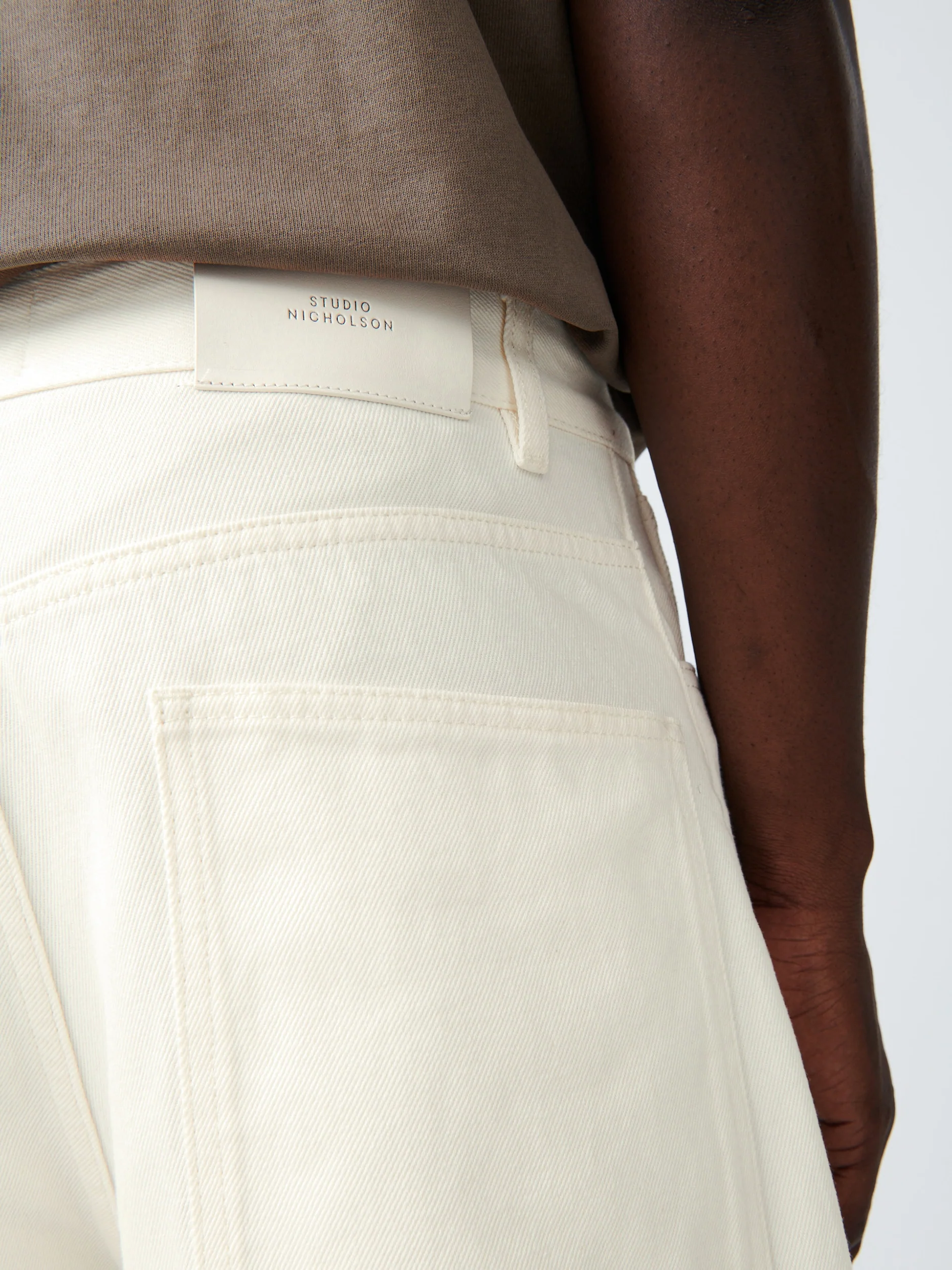Land Denim Pant in Parchment - Image 5