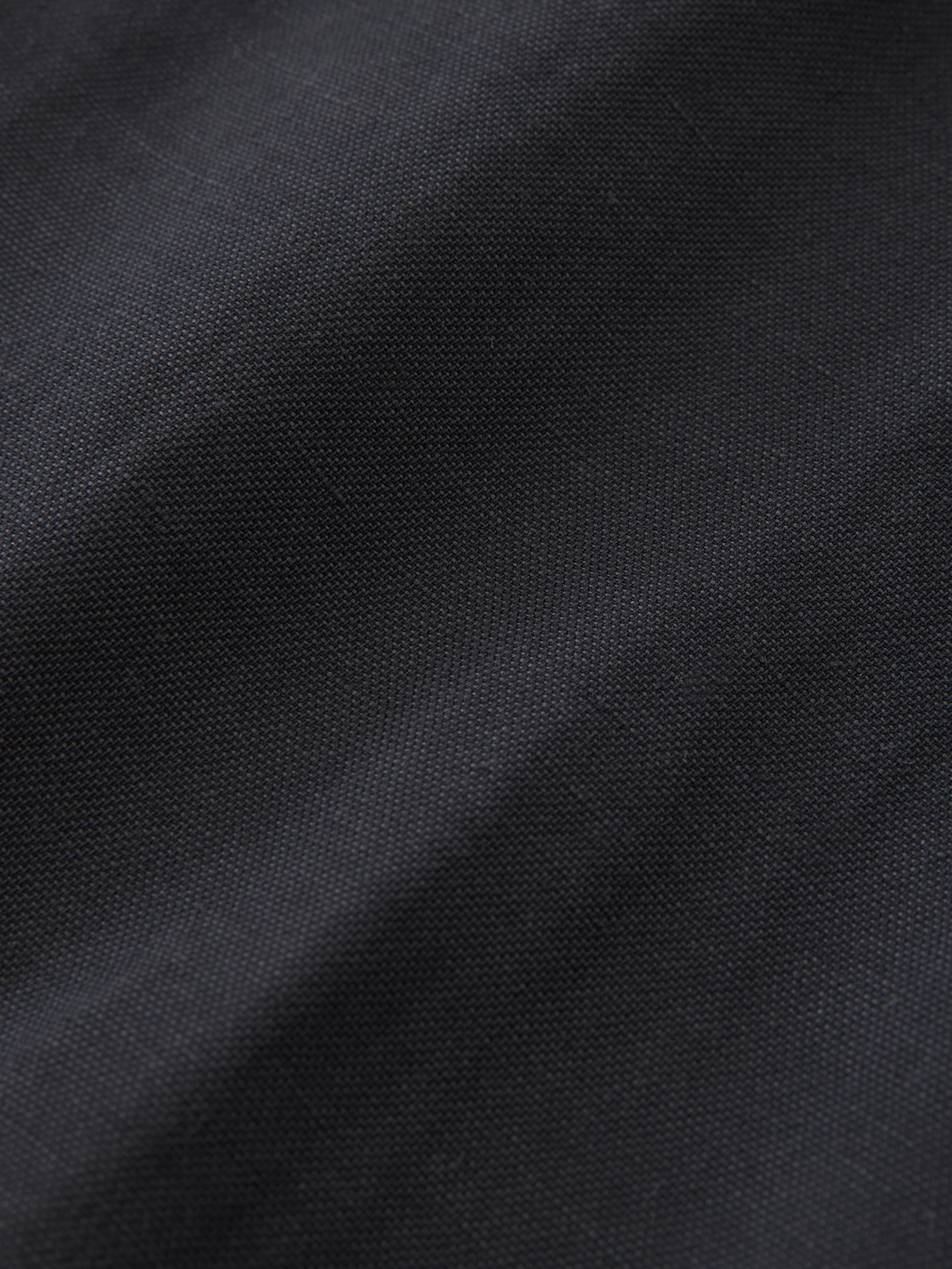Lemmer Short Sleeve Linen Polo in Darkest Navy - Image 7