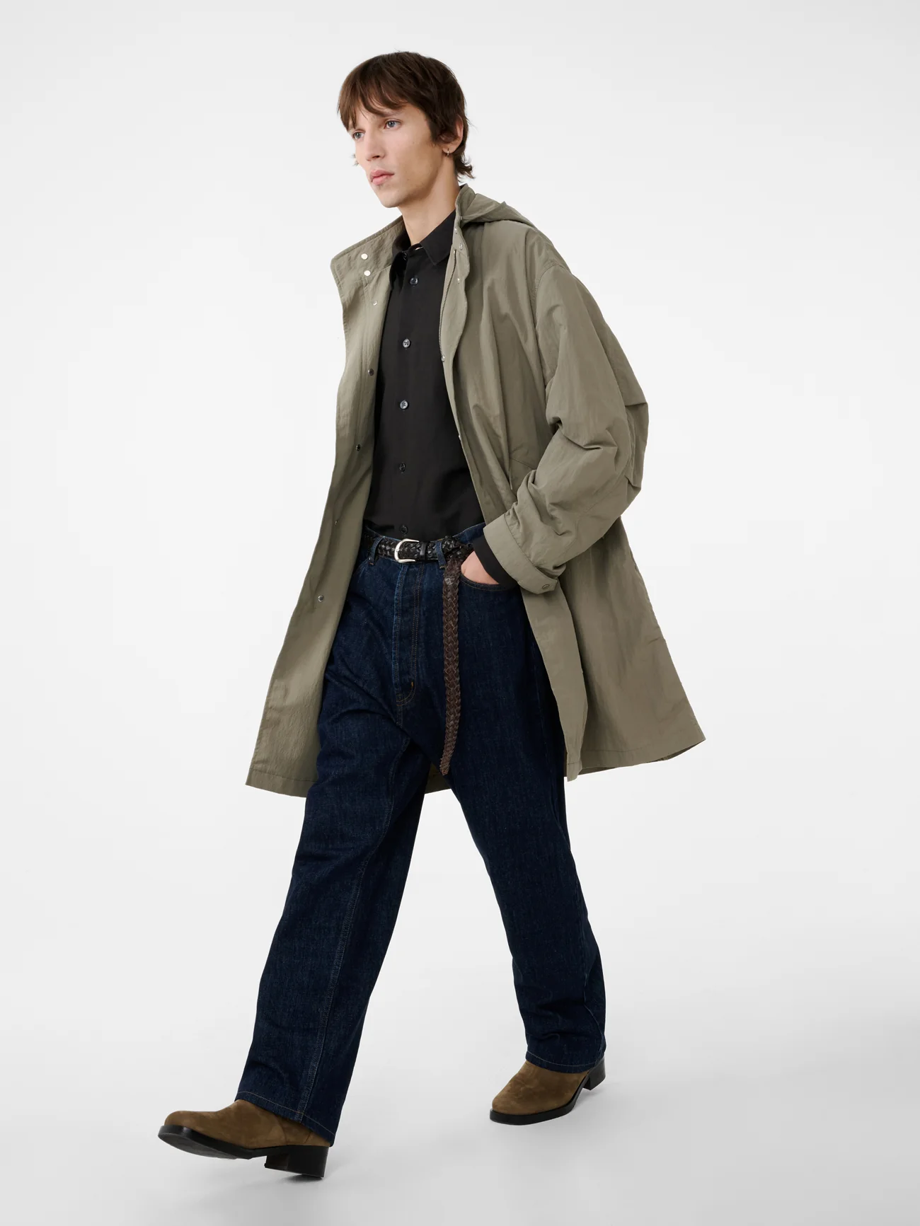 Lotus Coat in Mole - Image 3