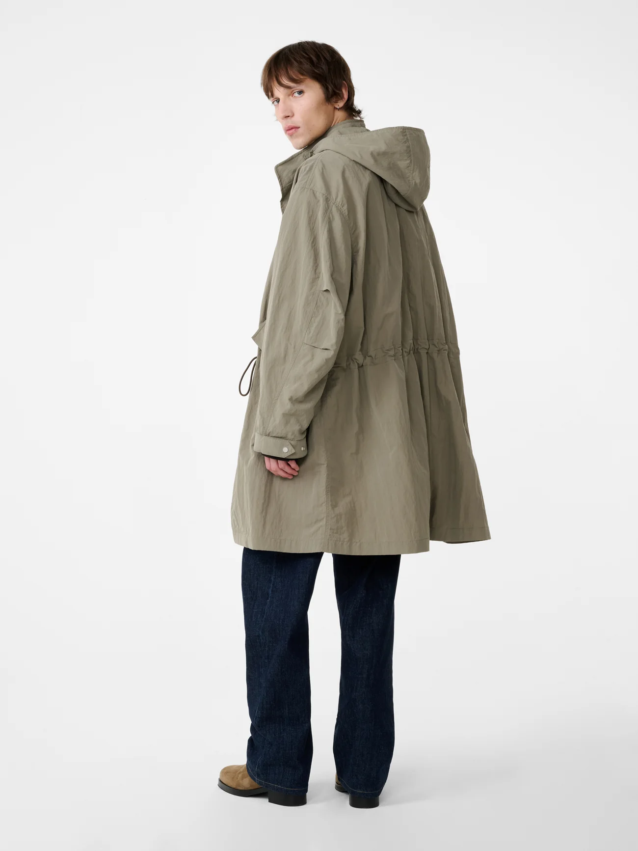 Lotus Coat in Mole - Image 4