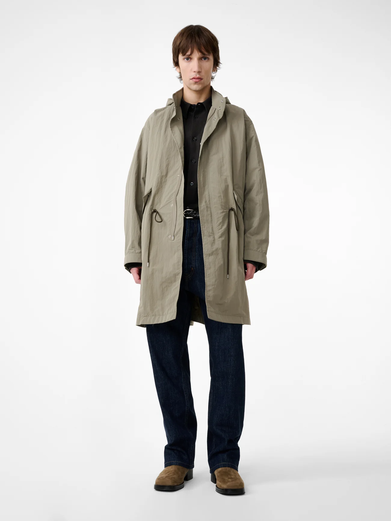 Lotus Coat in Mole - Image 5