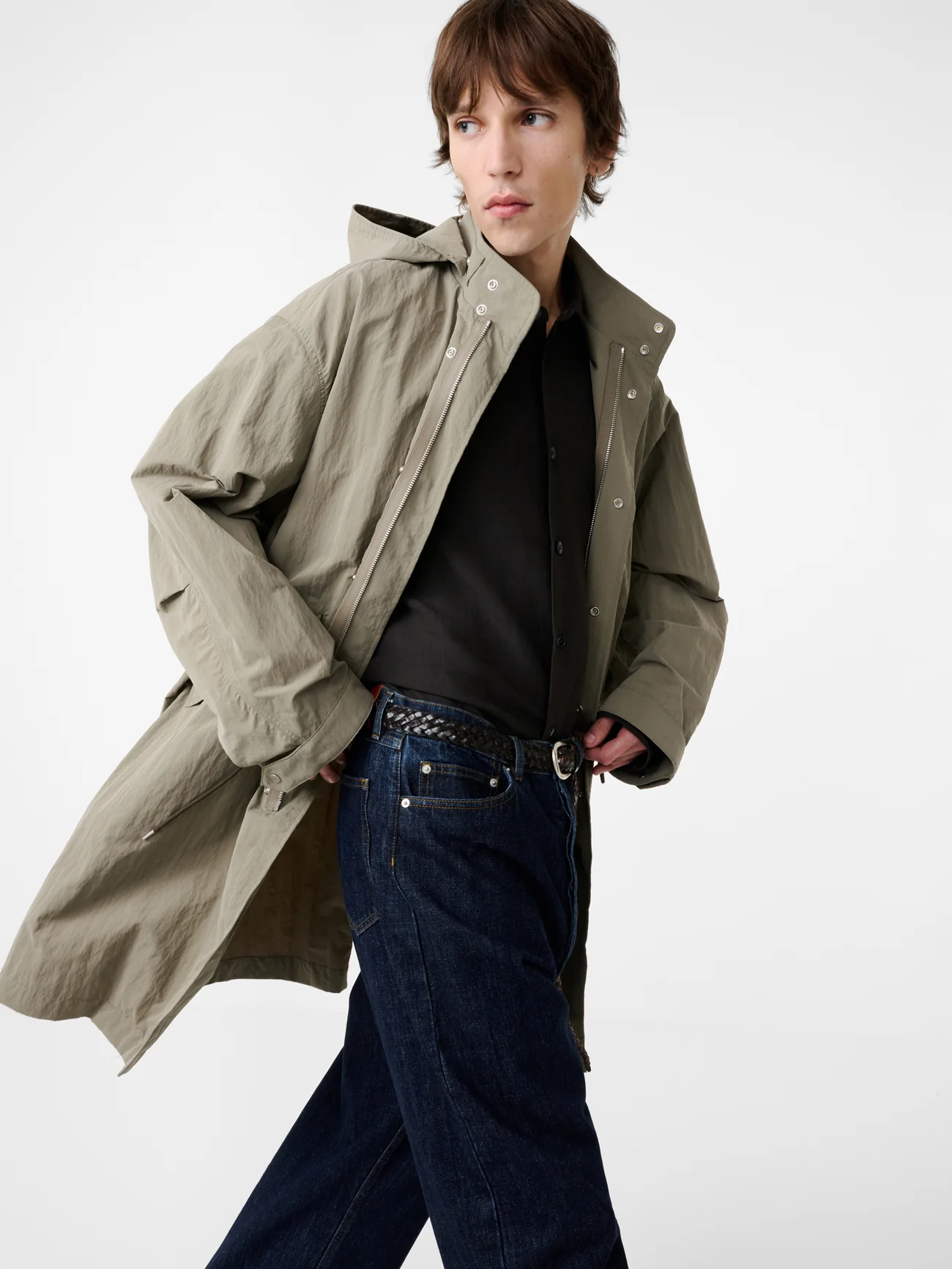 Lotus Coat in Mole - Image 6