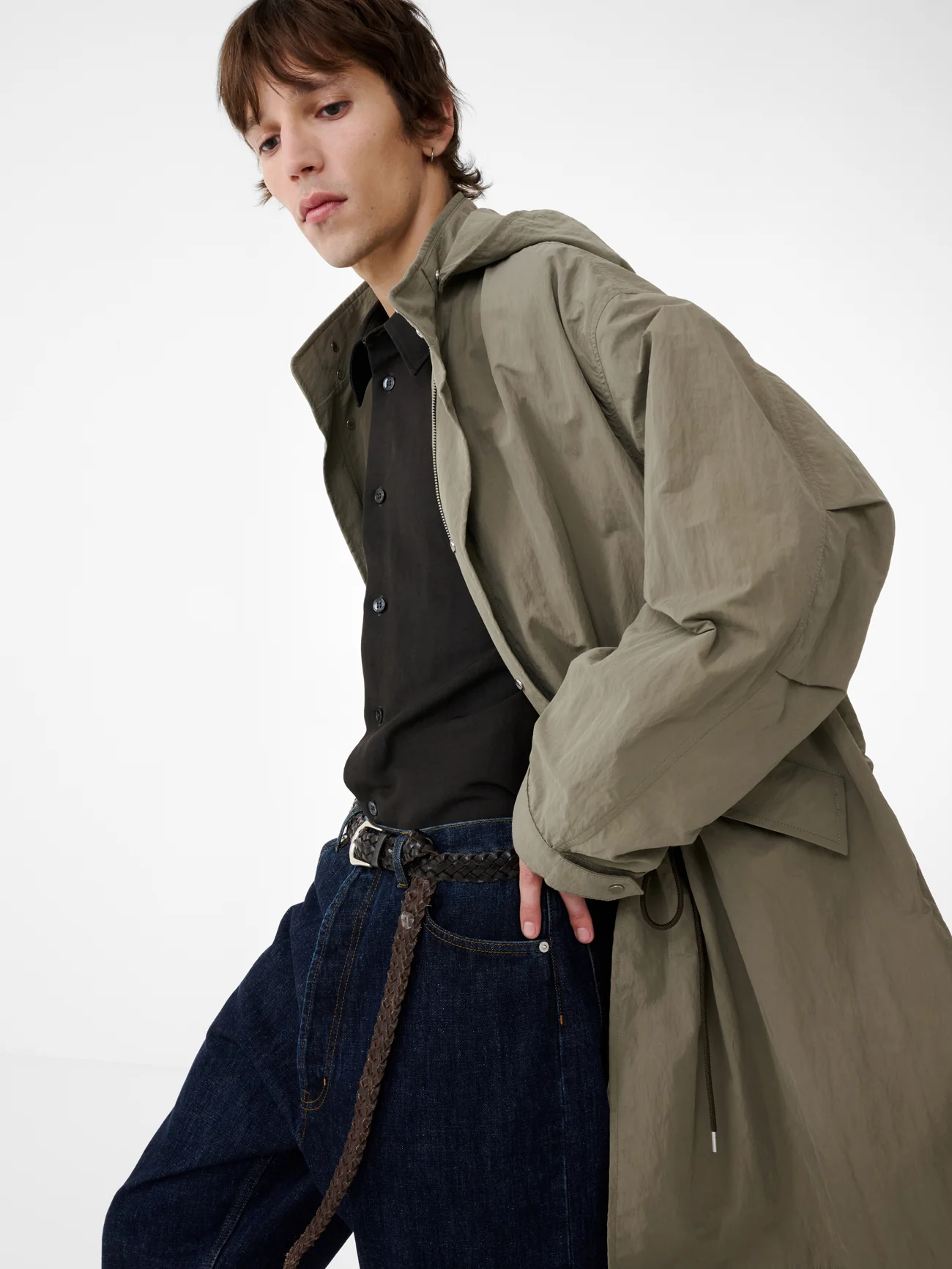 Lotus Coat in Mole - Image 7