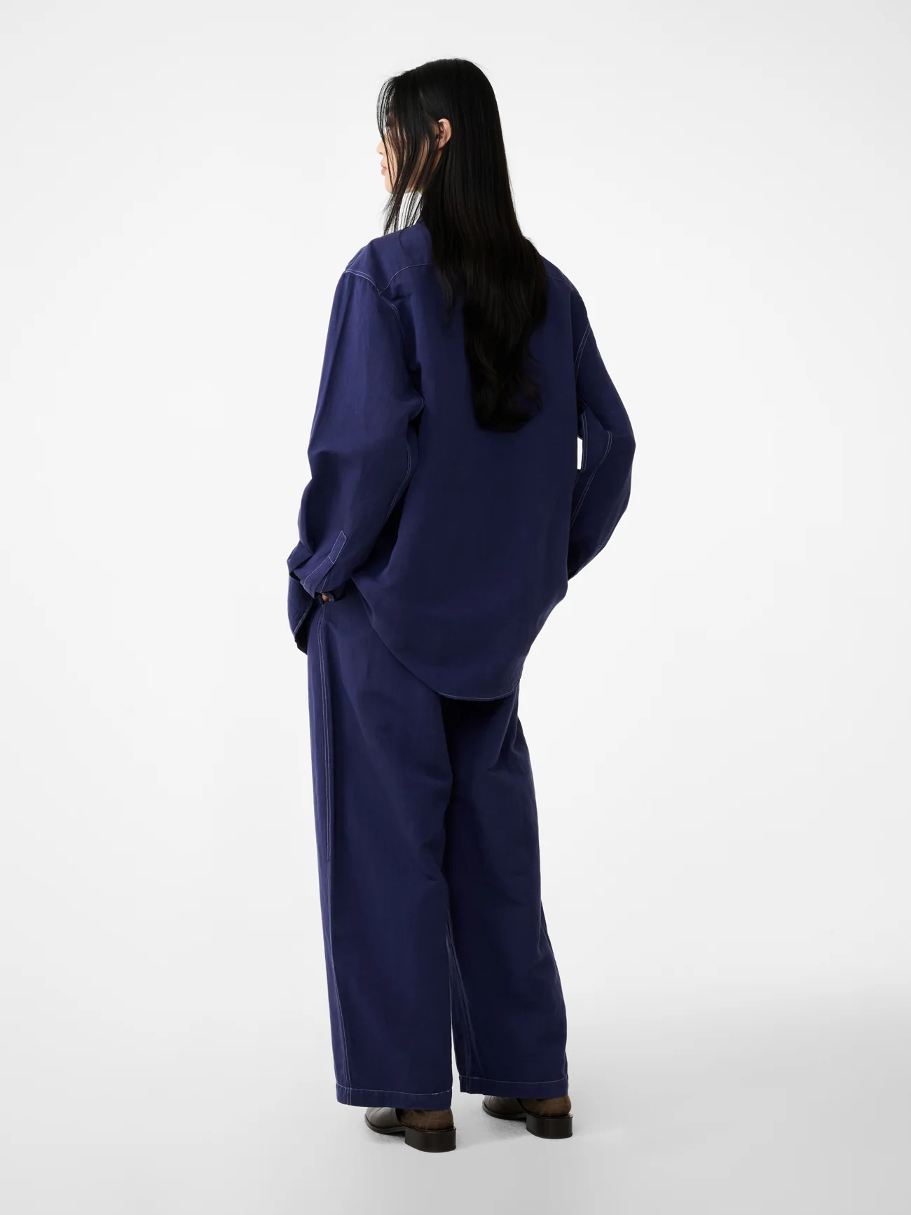 Louro Shirt in Indigo - Image 4