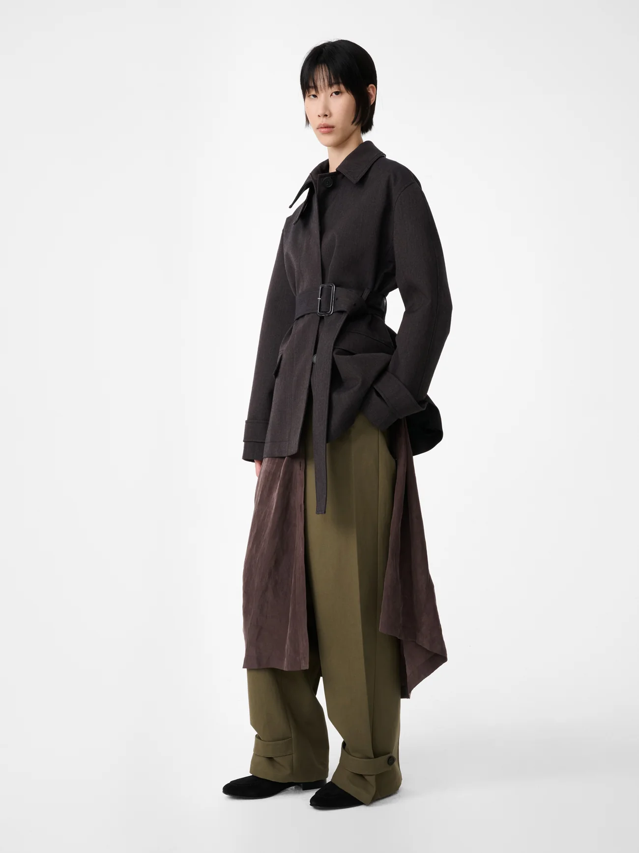Lurie Jacket in Brown Marl - Image 3