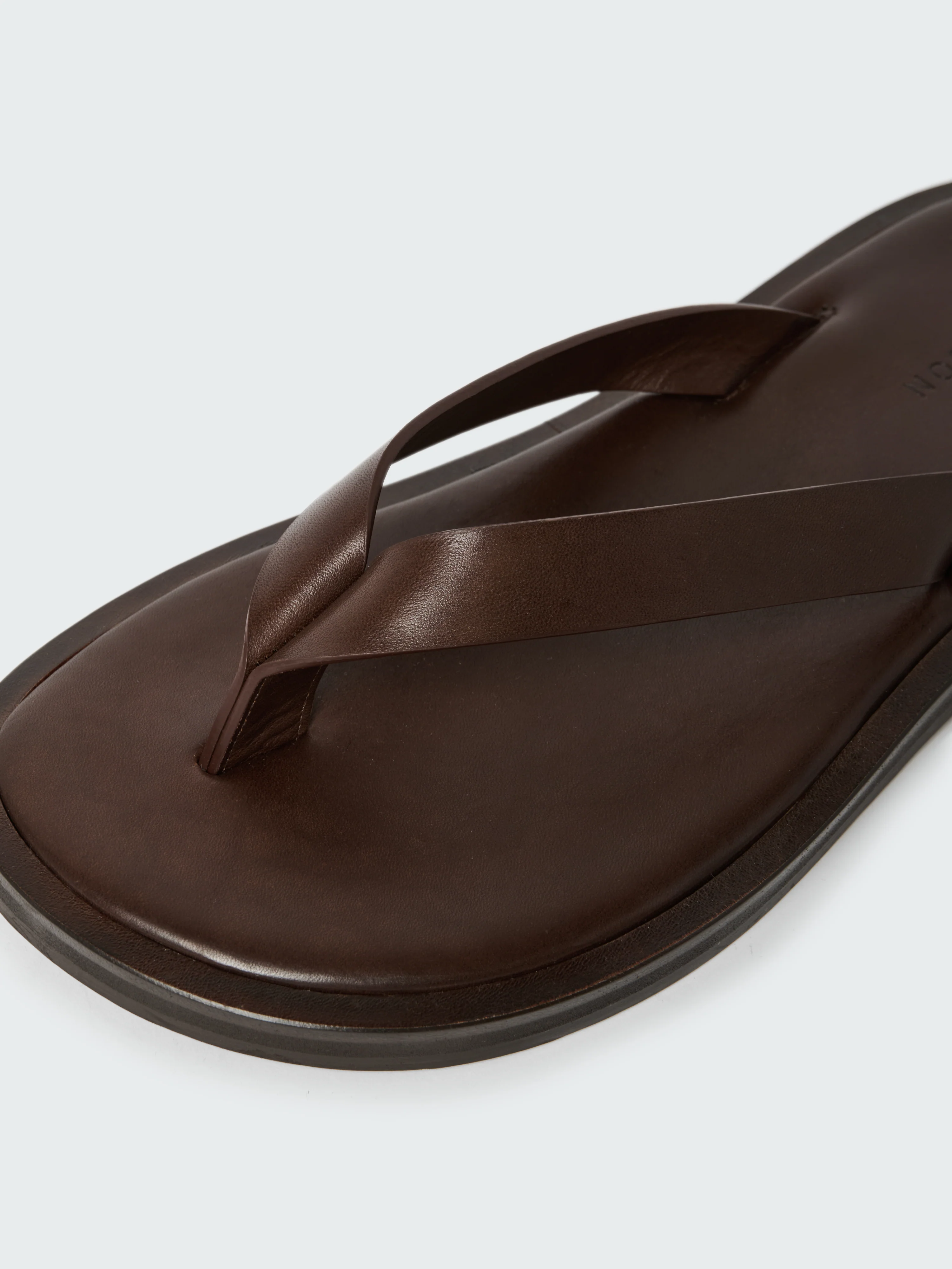 Men's Curren Leather Sandal in Cocoa - Image 5