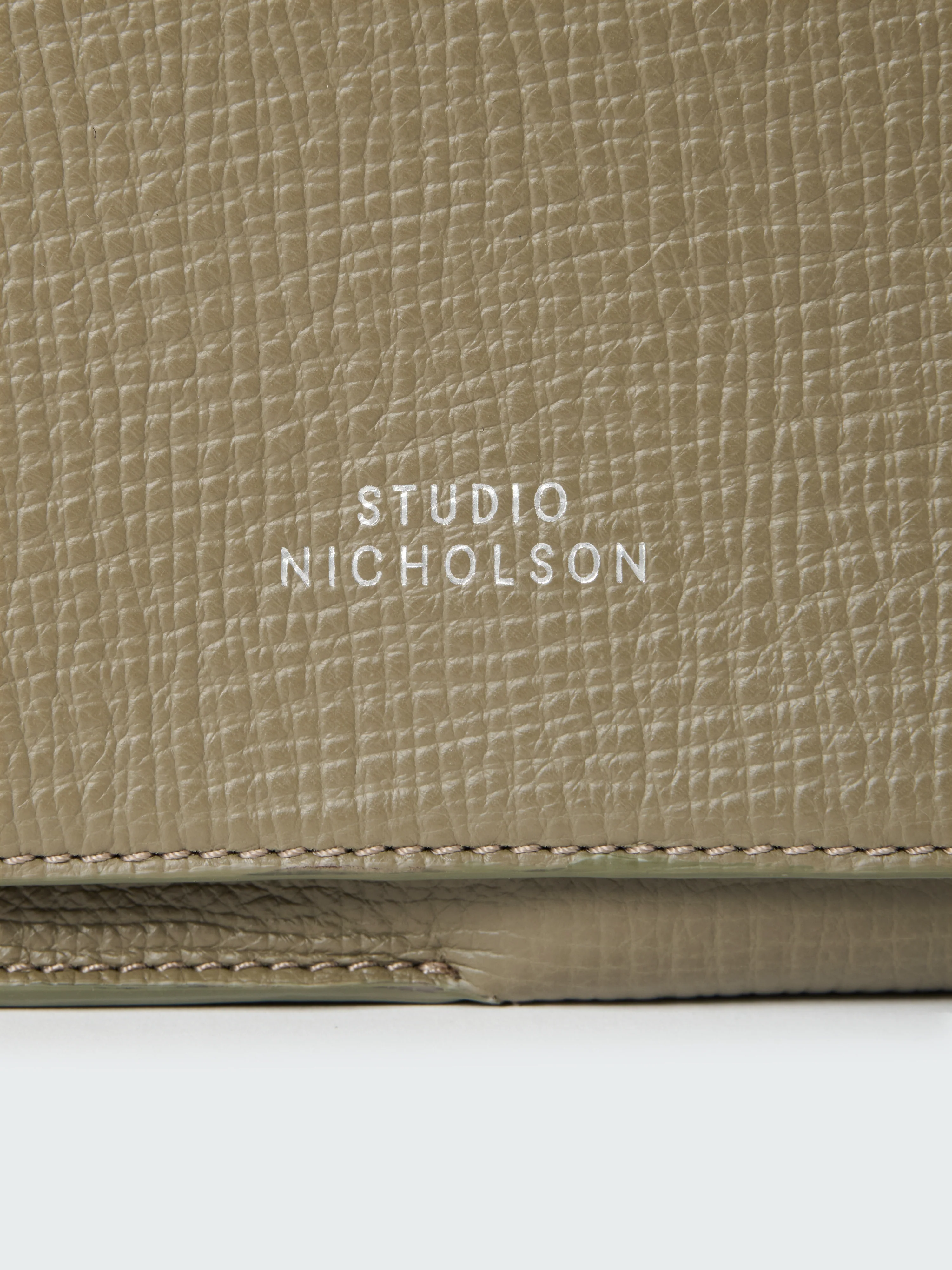 Meshi Mini Leather Bag in Elephant - Image 7