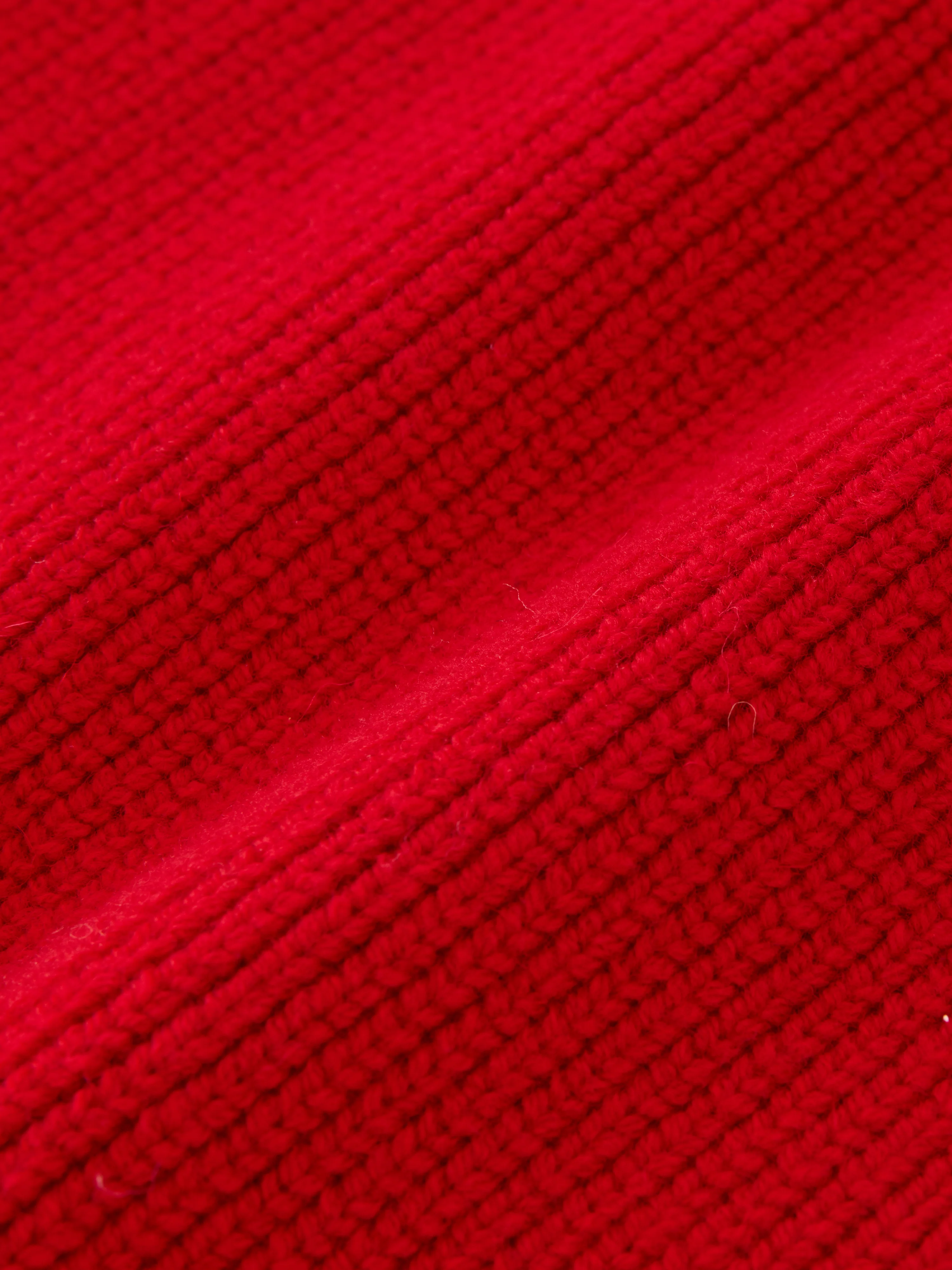Nash Knit Polo in Crimson - Image 13