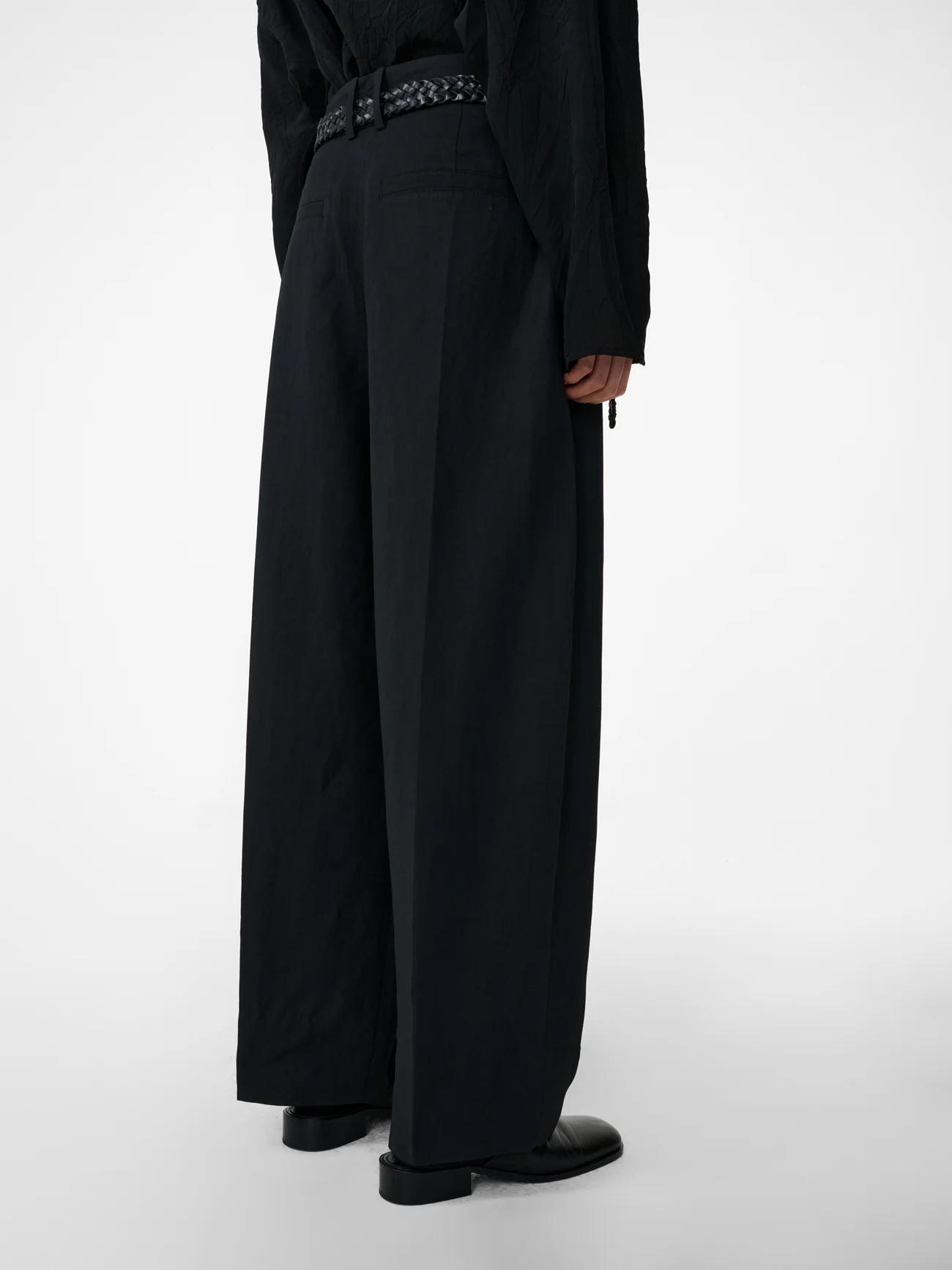 Nasser Pant in Black Grape - Image 5