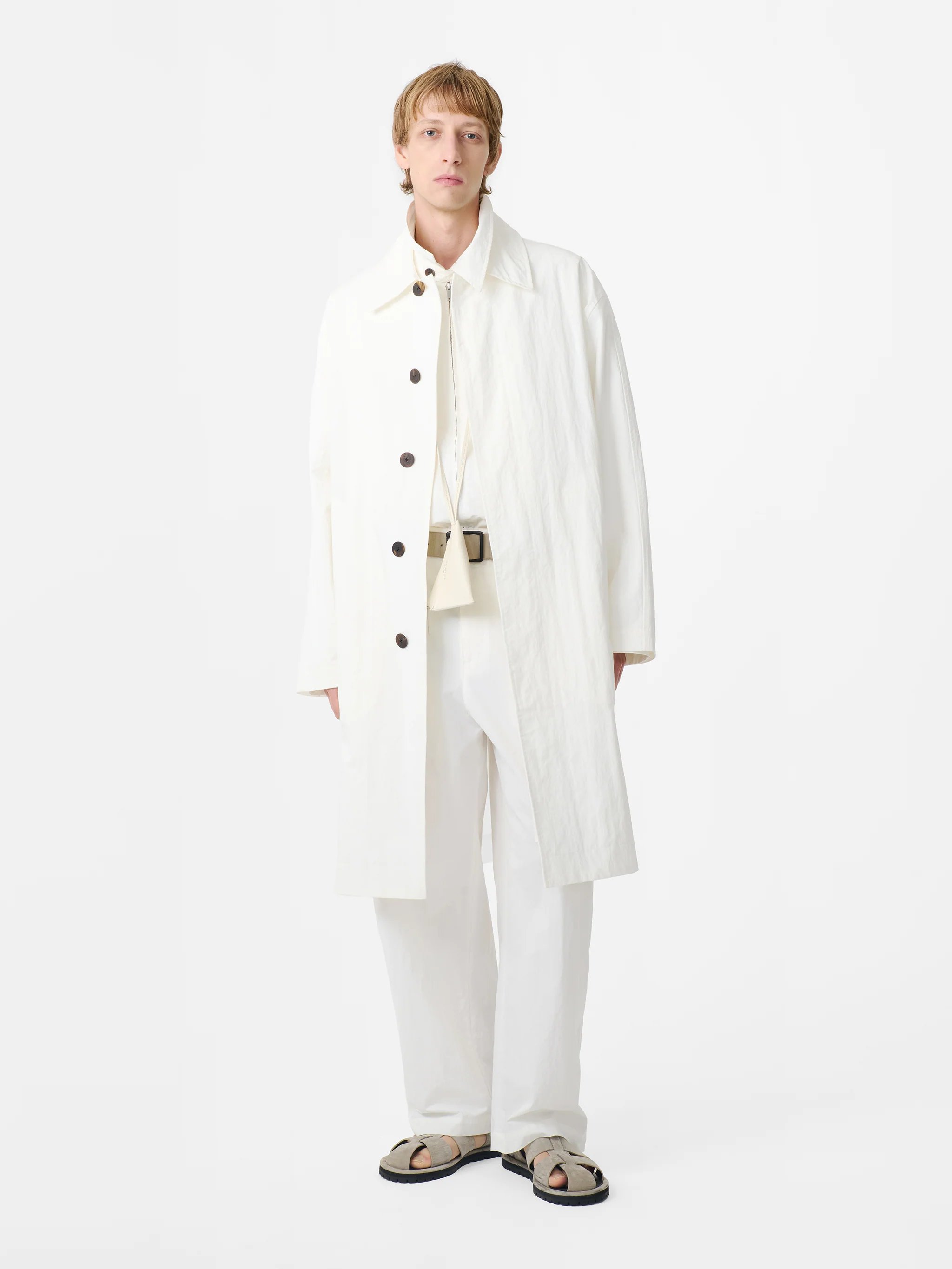 Nevis Coat in Parchment