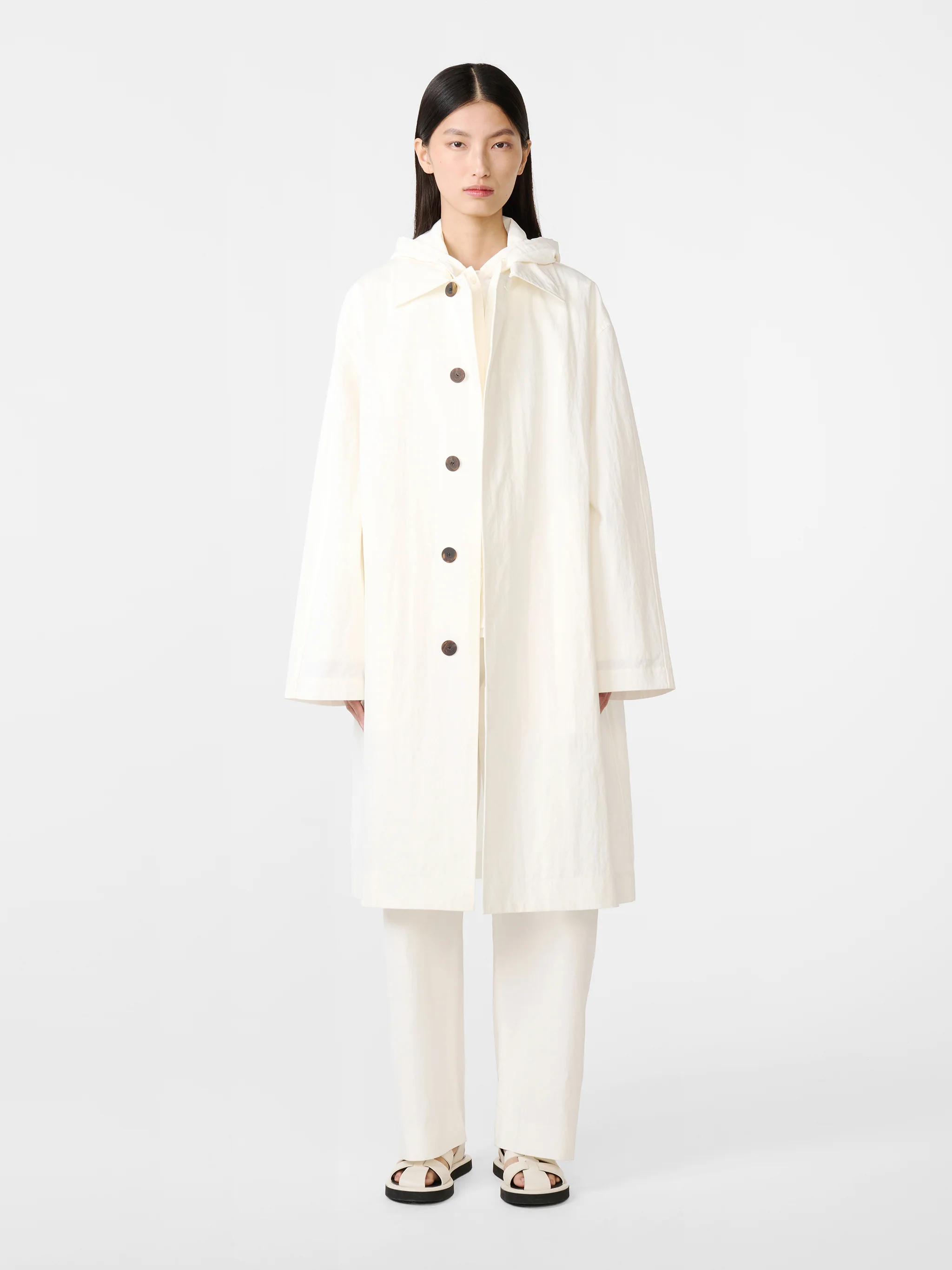 Nevis Coat in Parchment - Image 2
