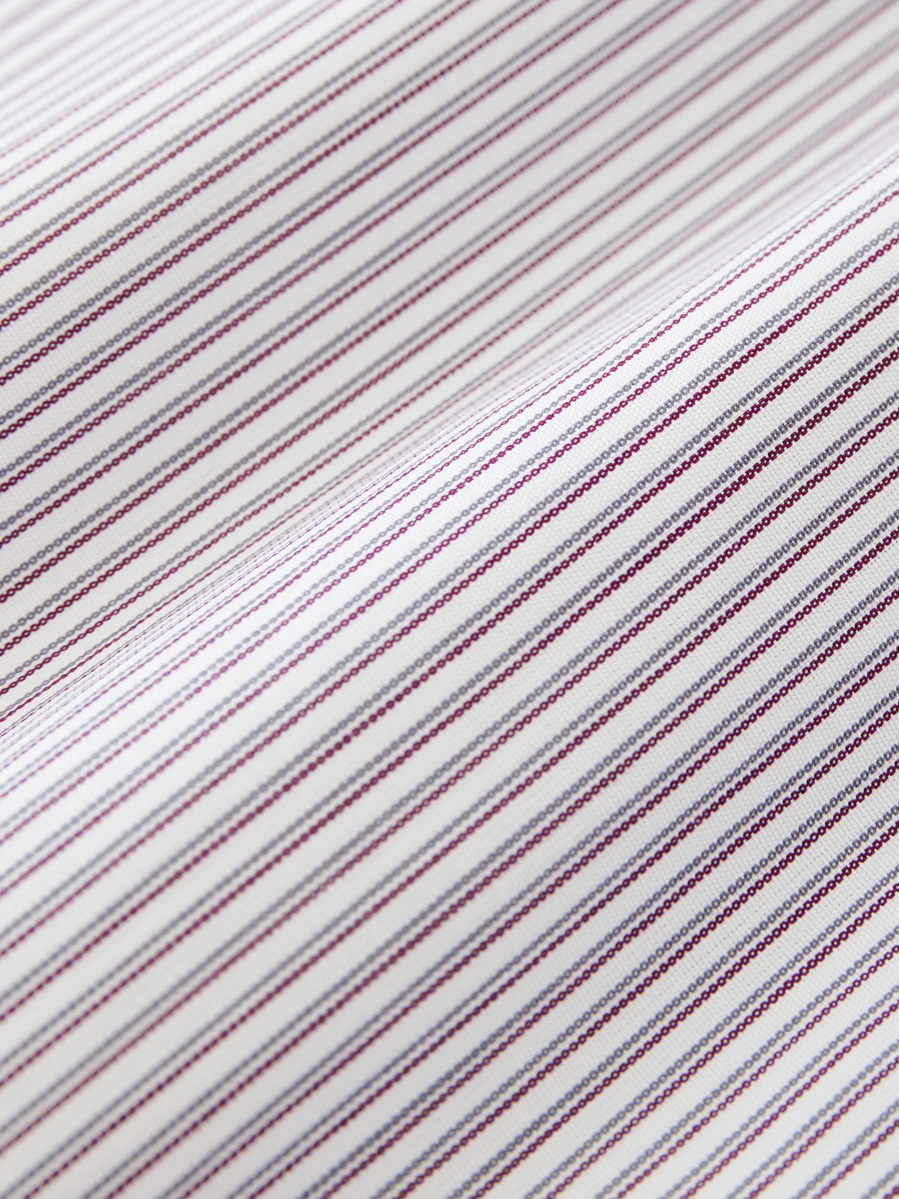 Nick Shirt in Grey / Red Stripe - Image 7