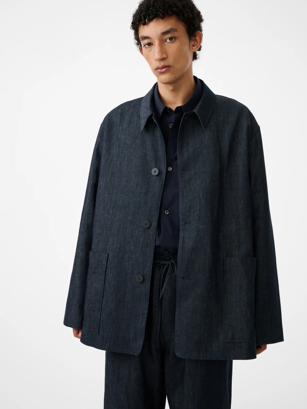 Nopi Jacket in Indigo - Image 3