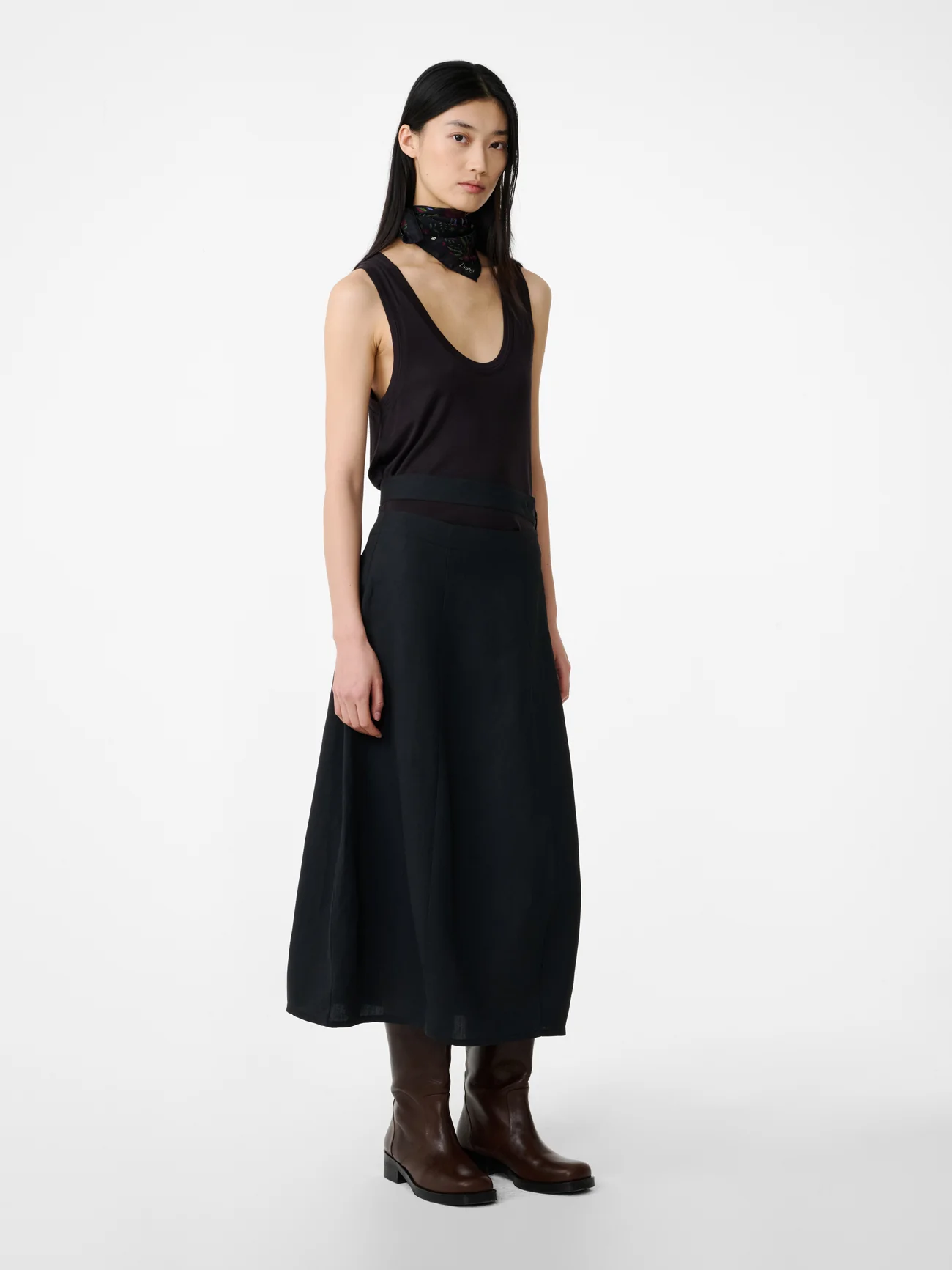 Orcha Skirt in Black Grape - Image 2