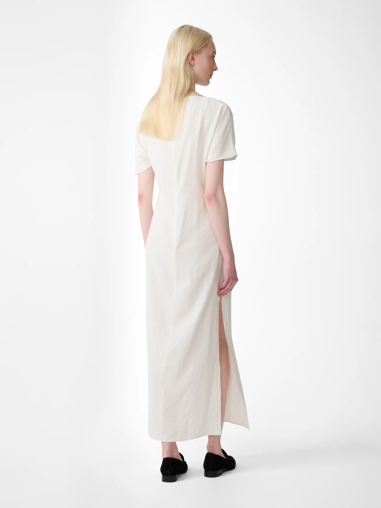 Palaestra Dress in Dove - Image 5