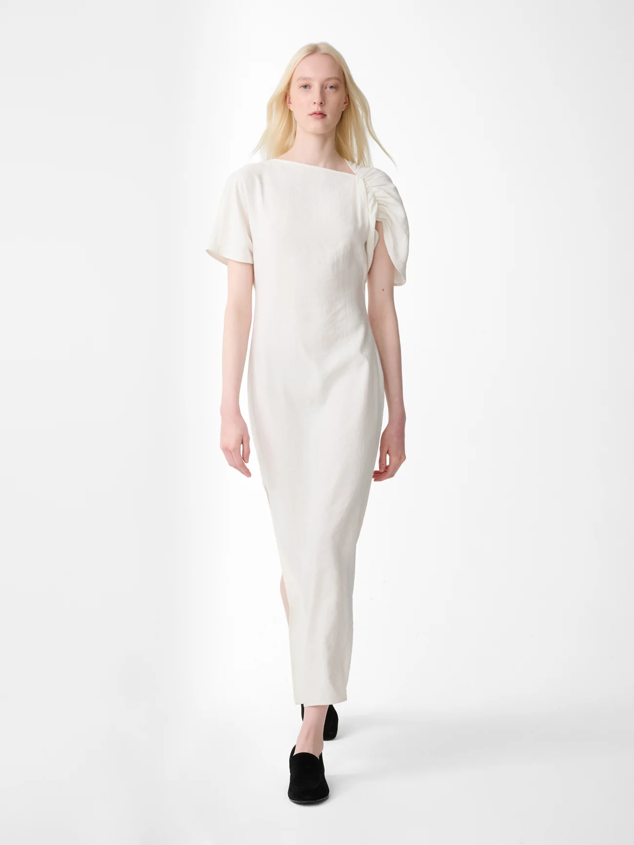 Palaestra Dress in Dove - Image 6