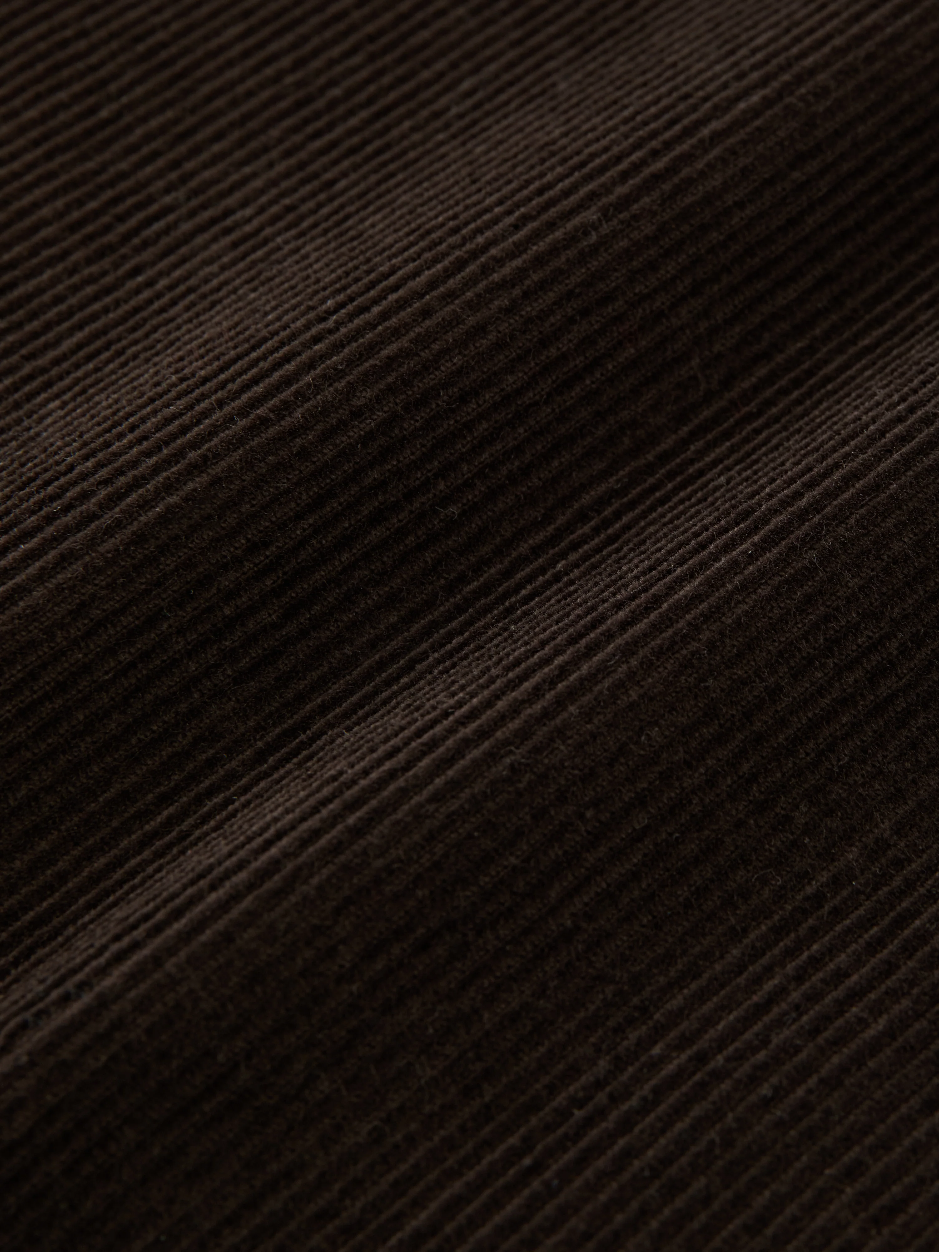 Paolo Corduroy Wide Leg Pant in Coffee - Image 10