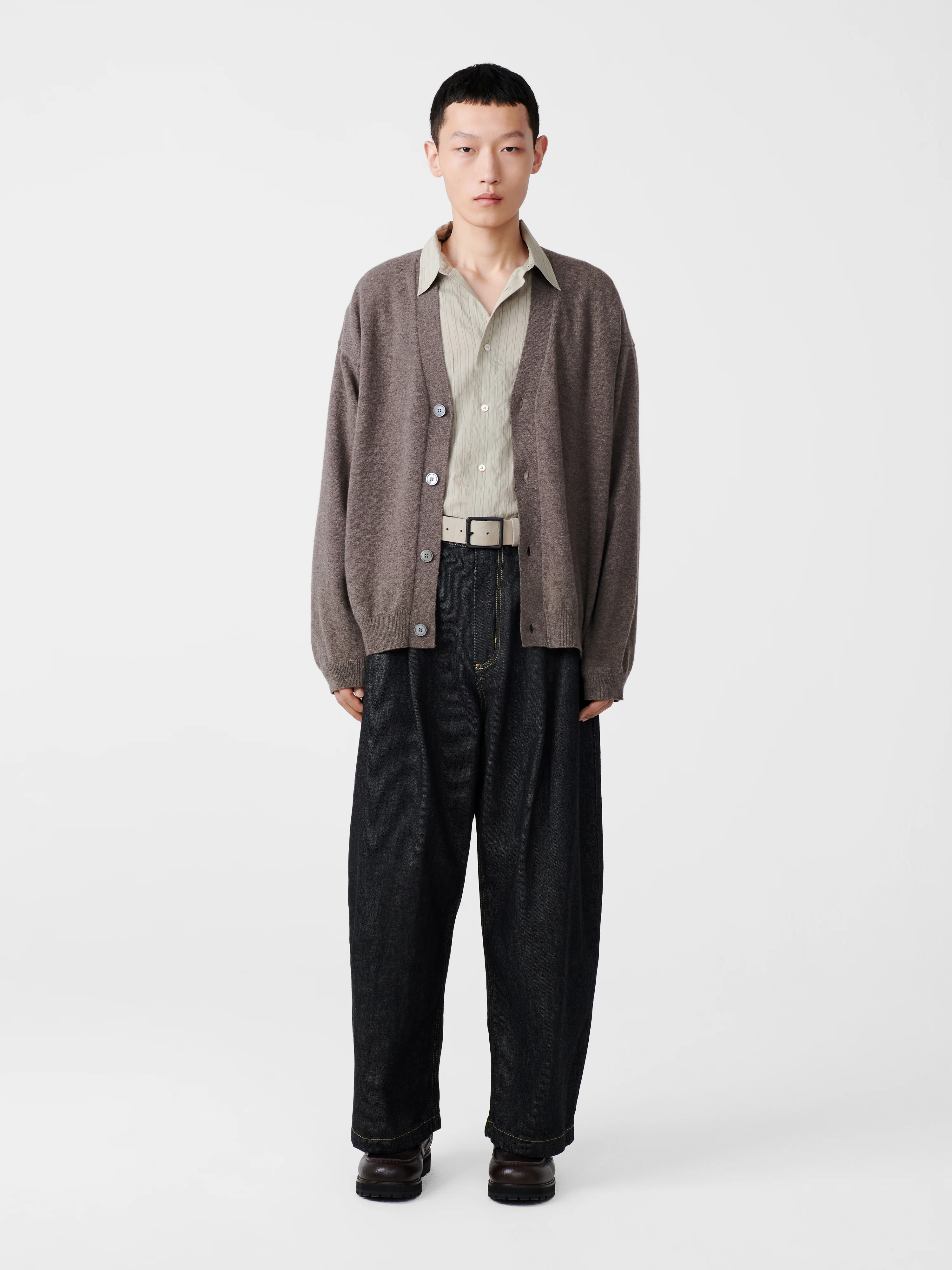 Parr Knit in Stone Melange - Image 2