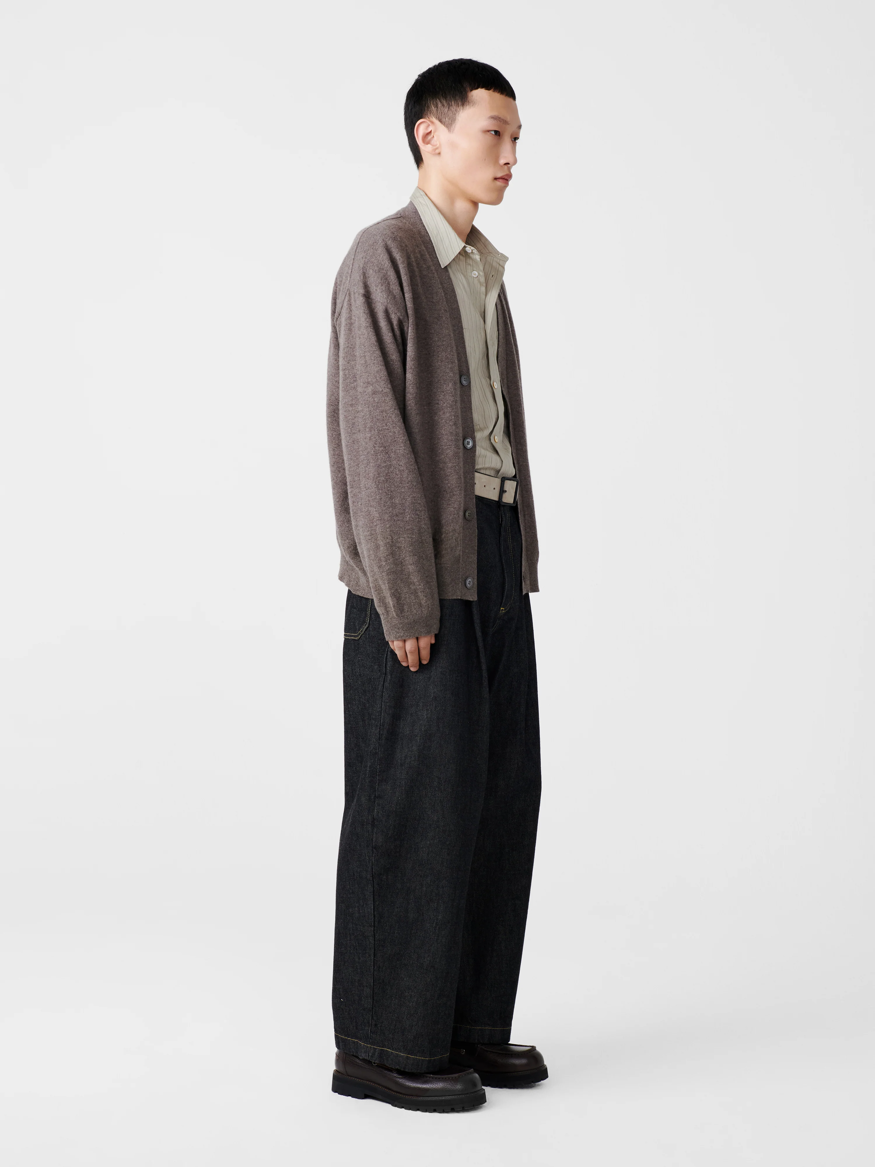 Parr Knit in Stone Melange - Image 3