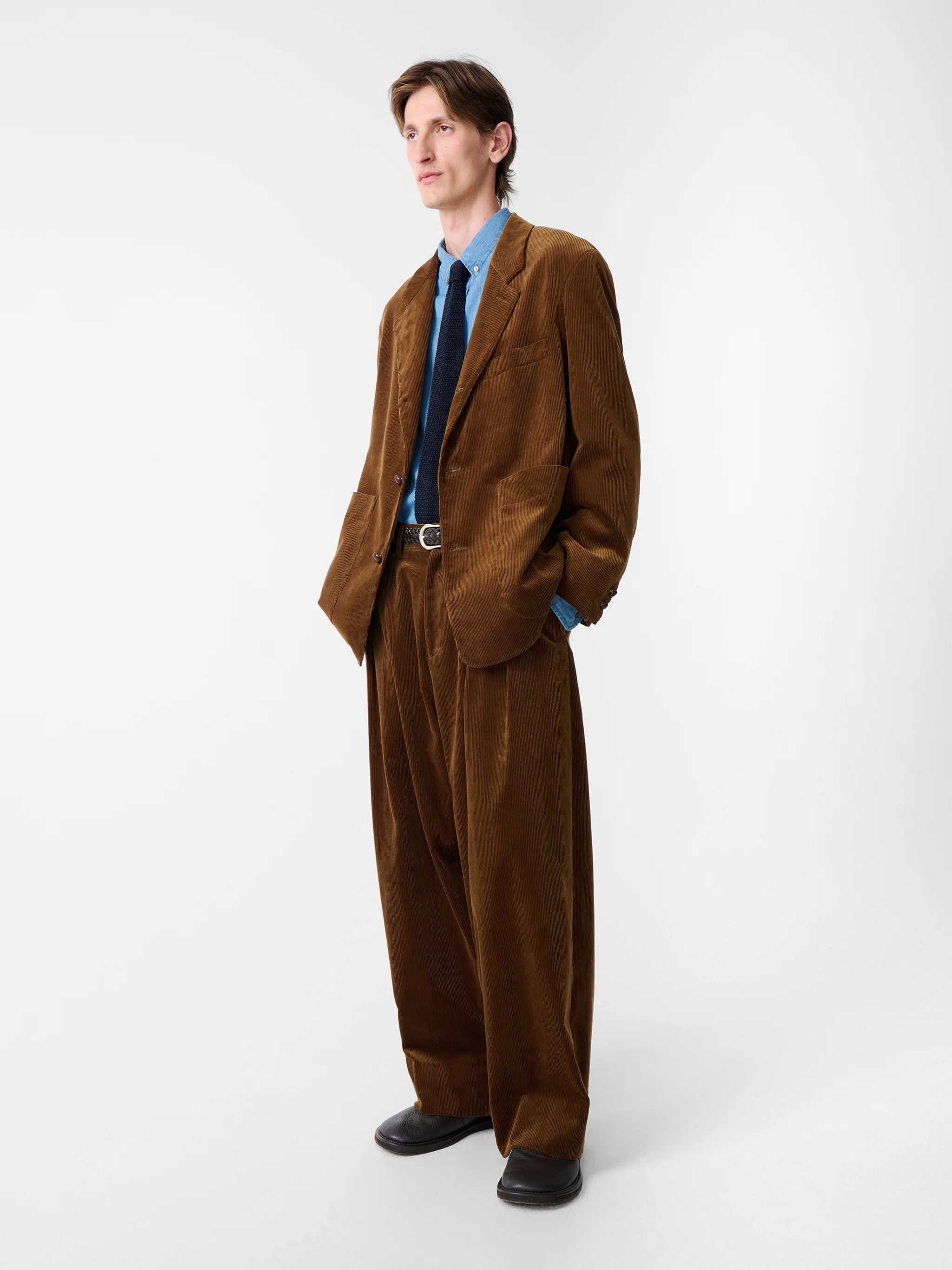 SN X BEAMS Plus Paul Corduroy Jacket in Toffee - Image 6