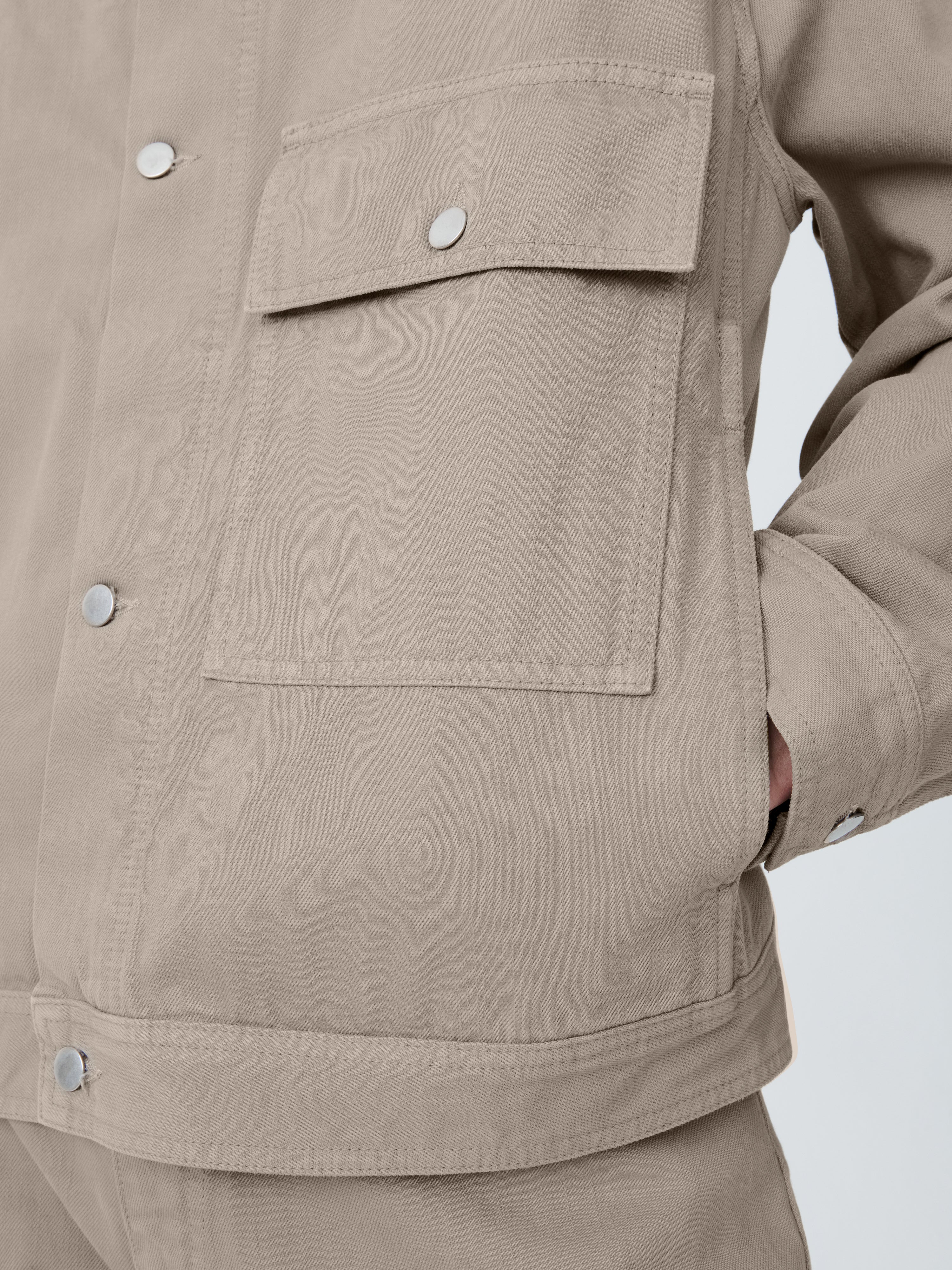 Petar Denim Jacket in Fawn - Image 7