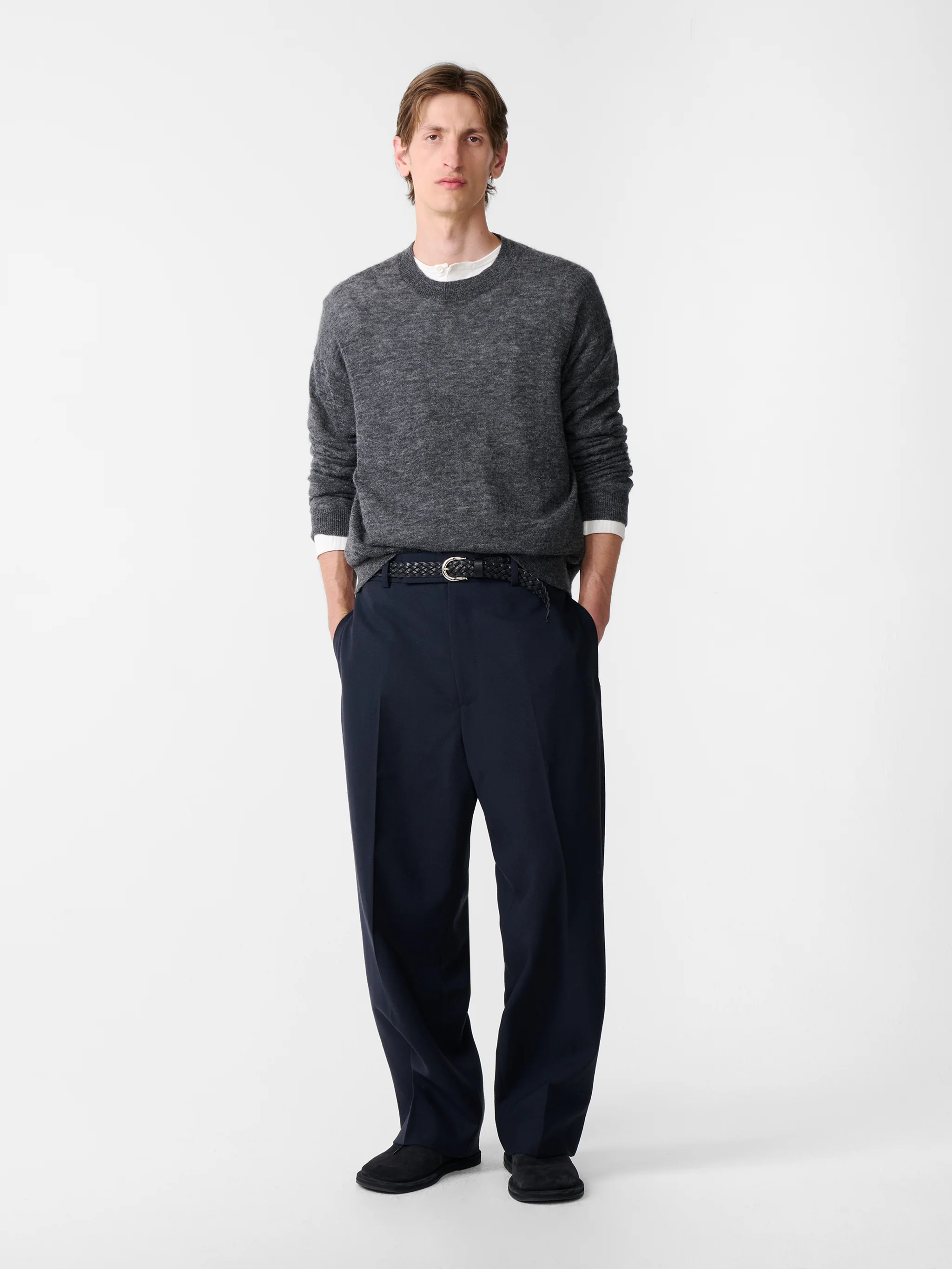 Picco Knit in Charcoal Marl - Image 2