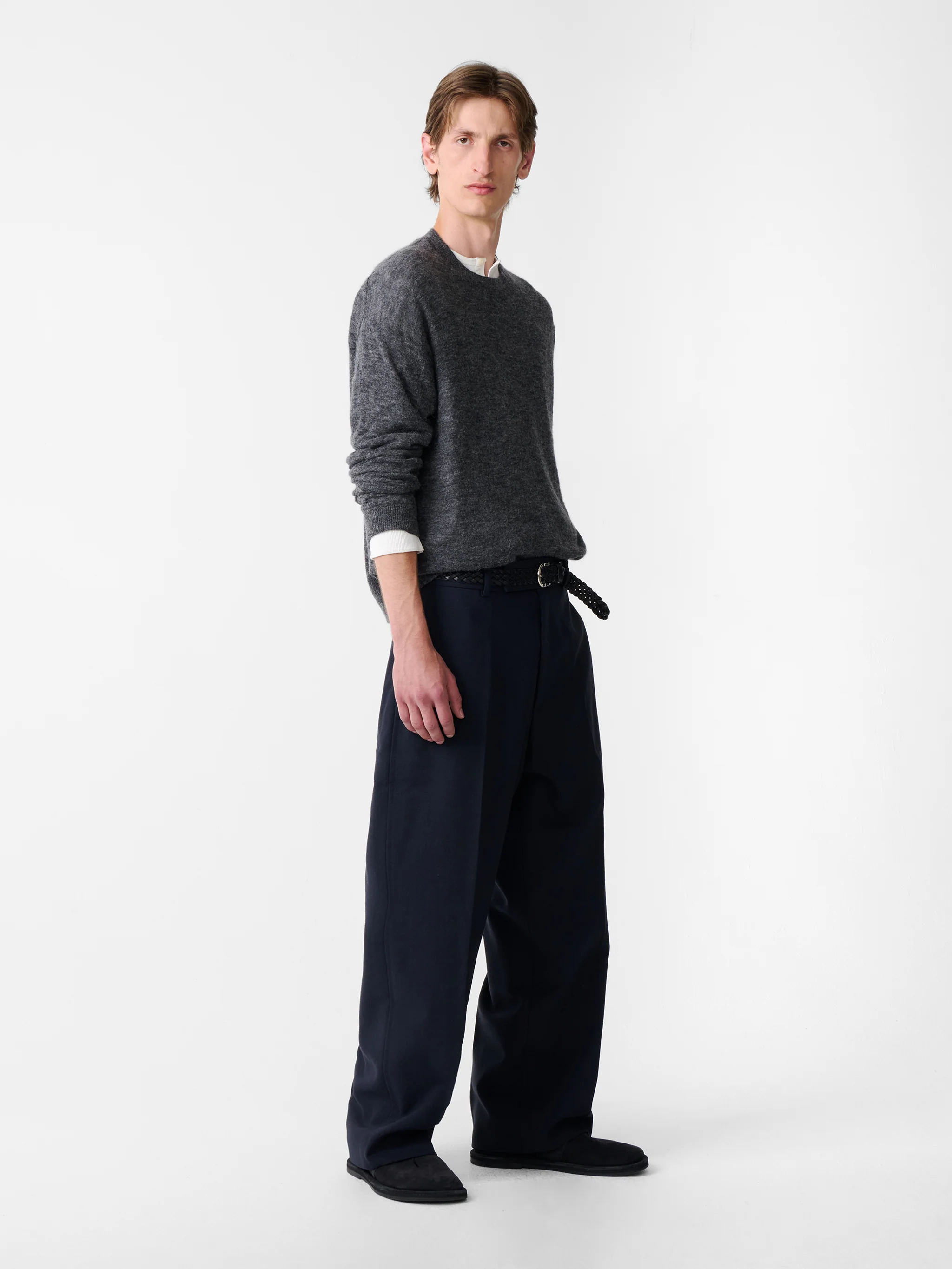 Picco Knit in Charcoal Marl - Image 3