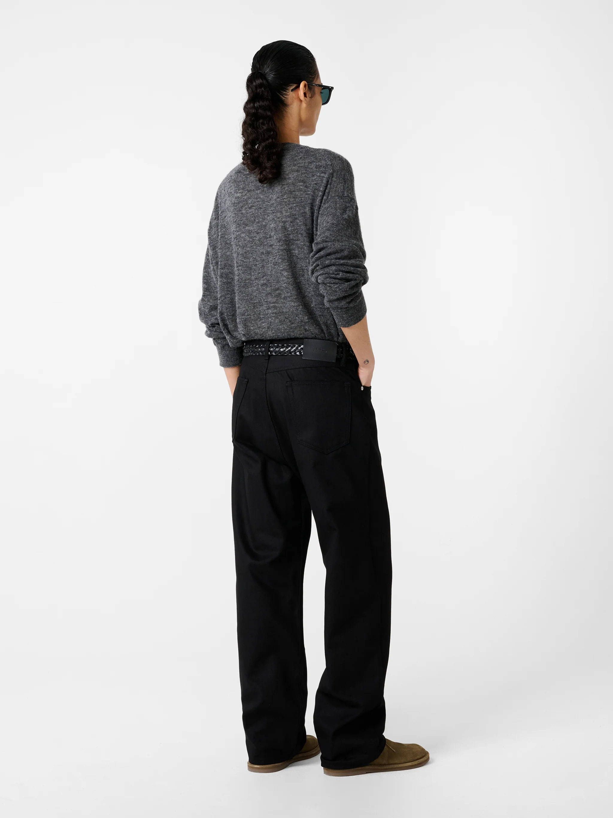 Picco Knit in Charcoal Marl - Image 6