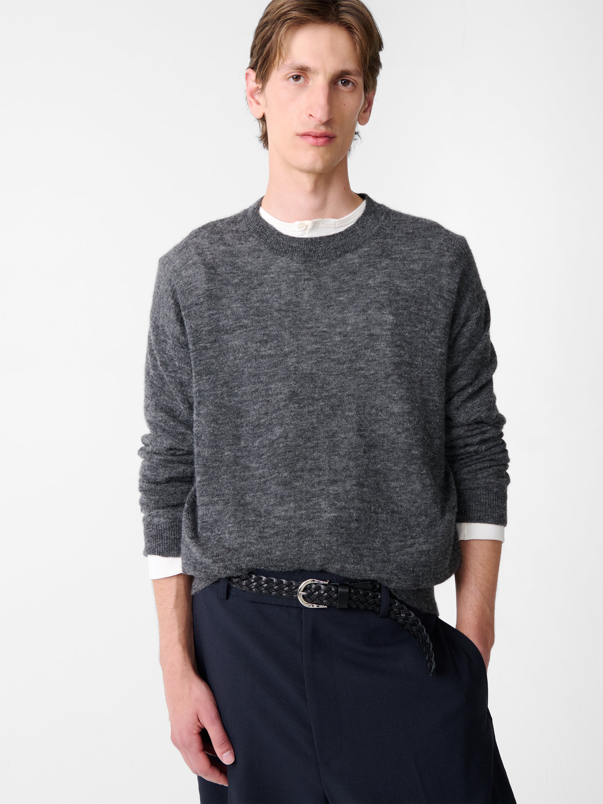 Picco Knit in Charcoal Marl - Image 9