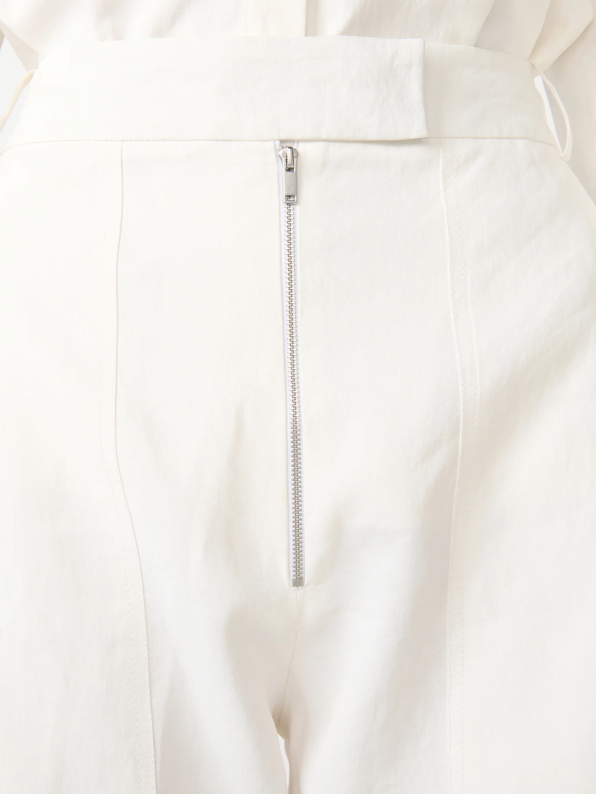 Pravin Linen Pant in Milk - Image 6